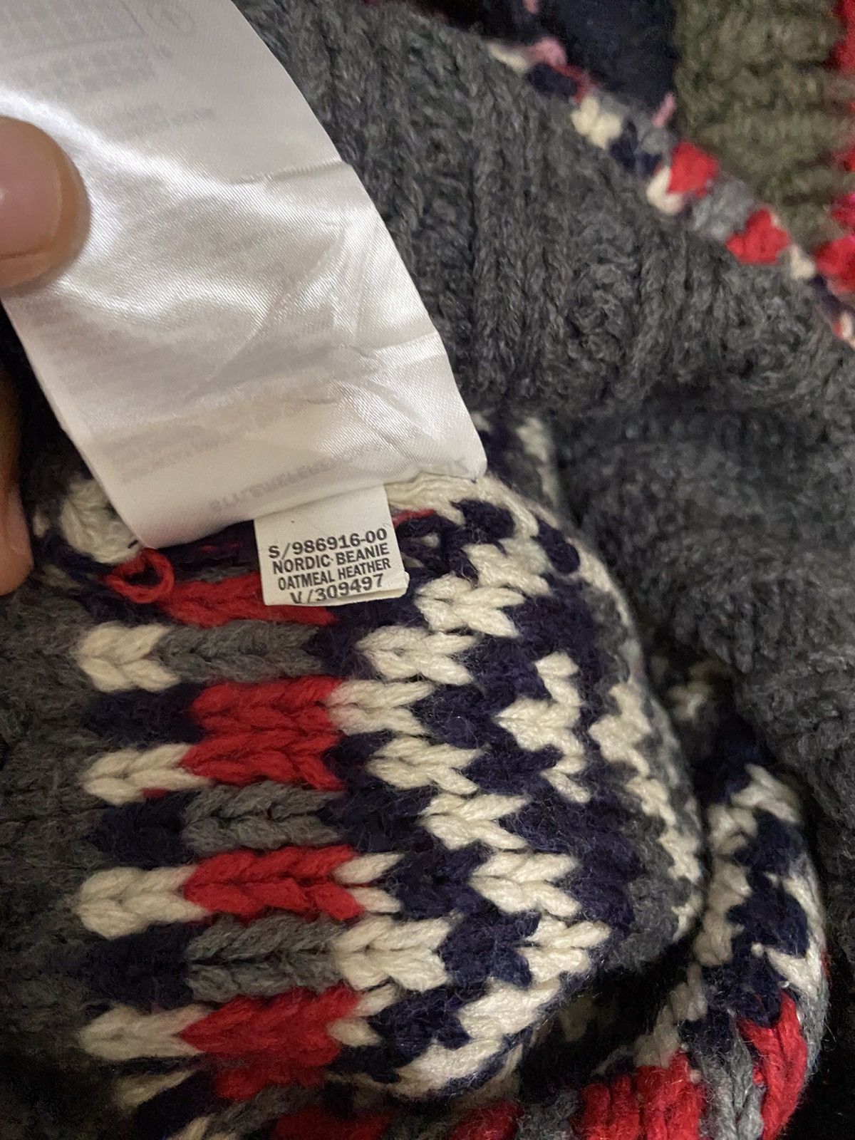 Gap × Vintage Vintage Gap Beanie Hat Size ONE SIZE - 8 Thumbnail