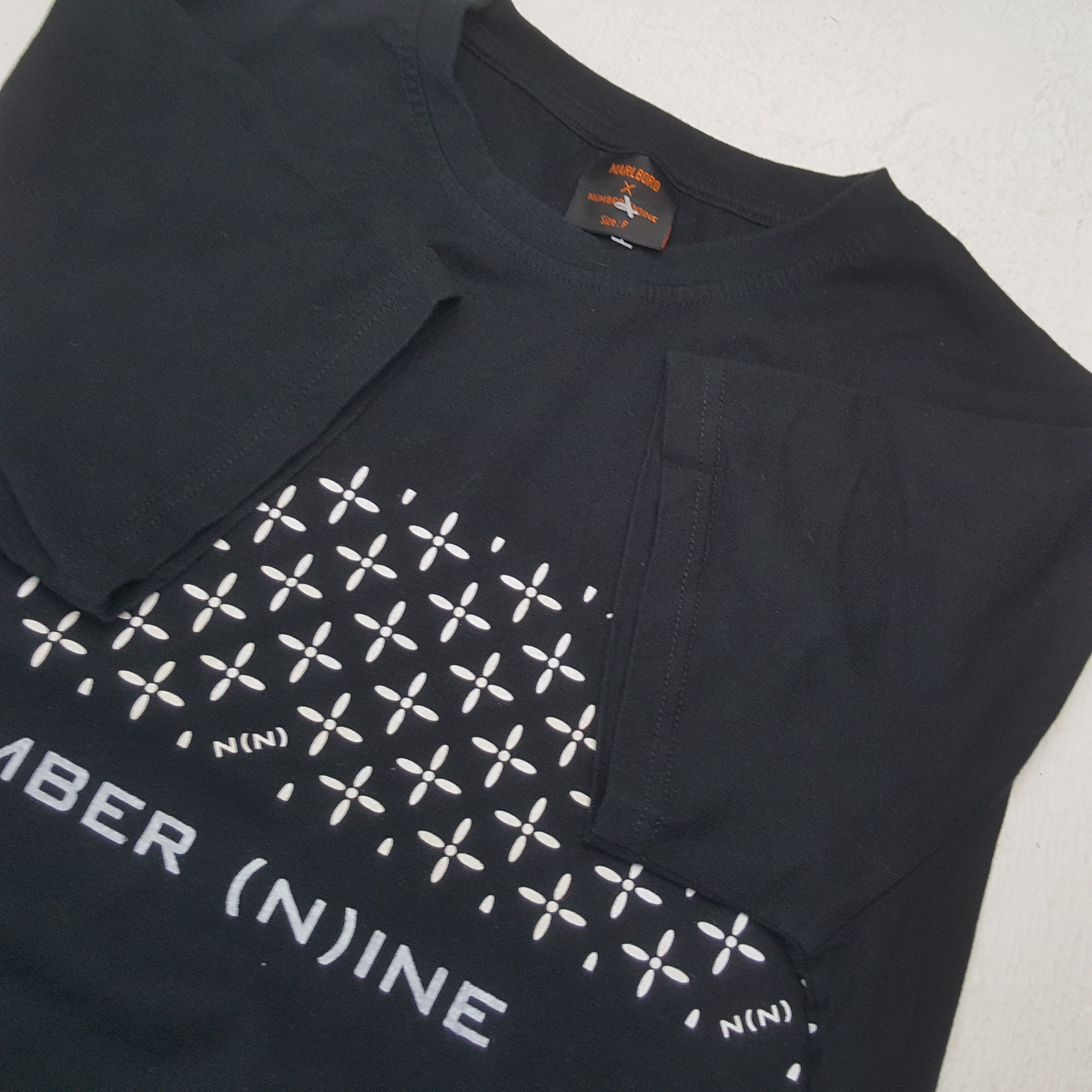 Marlboro × Number (N)ine × Vintage MARLBORO X NUMBER NINE Japanese Brand Custom Tshirt C285N16 Size US L / EU 52-54 / 3 - 5 Thumbnail
