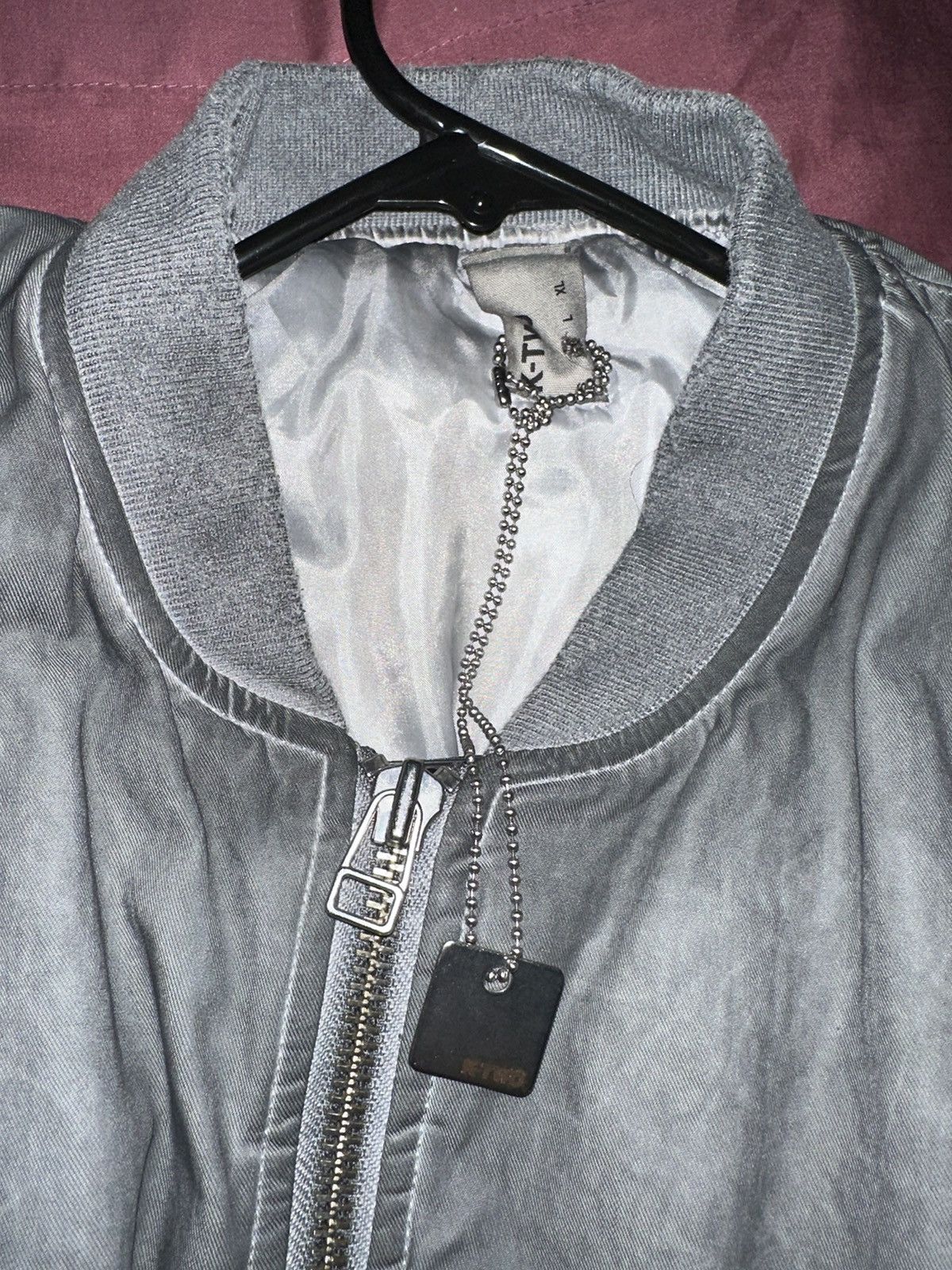 K-Two Studios K-Two Studios Dyed Bomber 'Ink' Size US M / EU 48-50 / 2 - 4 Thumbnail