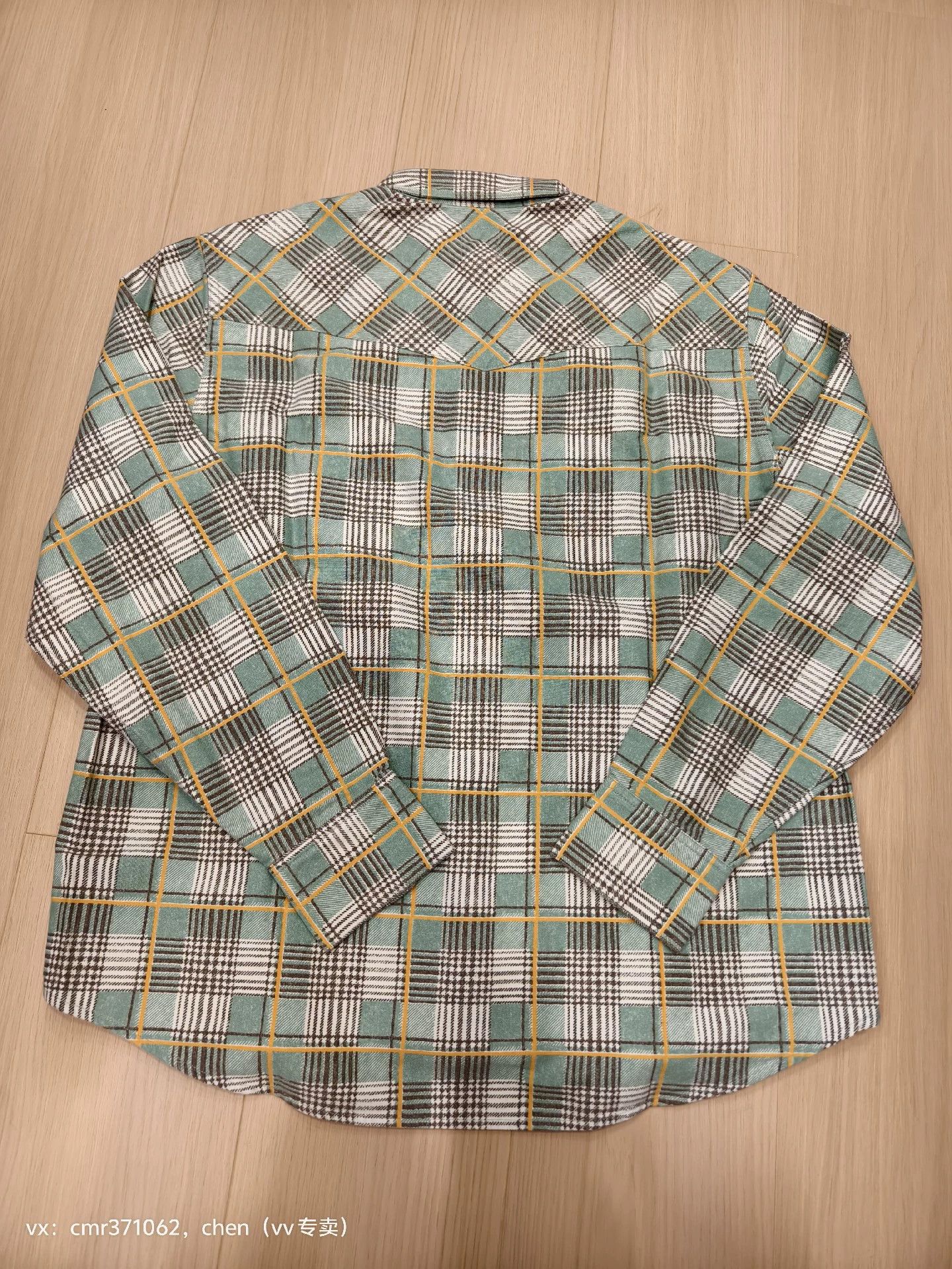 Visvim visvim 24 ICT 4-Corner Check L/S Flannel Lt Green3 Size US L / EU 52-54 / 3 - 5 Thumbnail