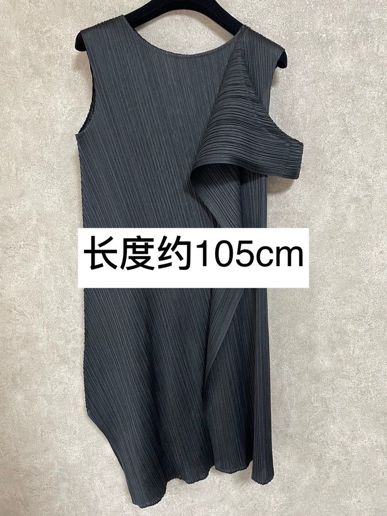 Issey Miyake Issey Miyake size:3 Black old-style kelp dress Size XS / US 0-2 / IT 36-38 - 2 Thumbnail