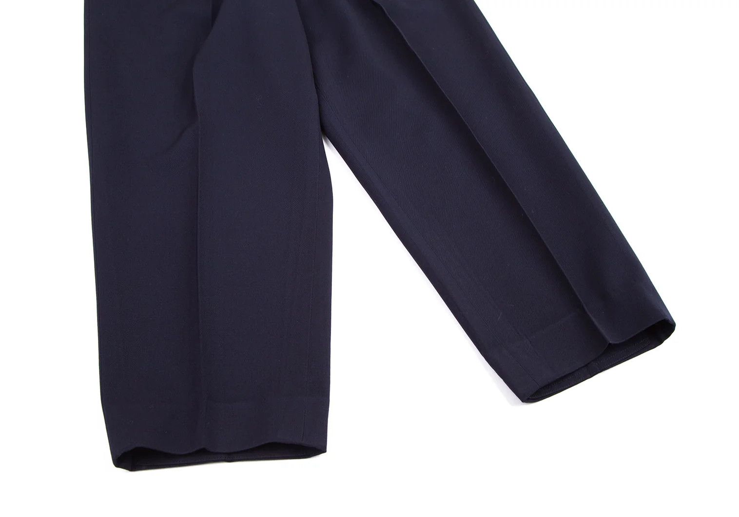 Yohji Yamamoto Yohji Yamamoto Wool Gabardine Two-Tuck Pants Size US 30 / EU 46 - 8 Thumbnail