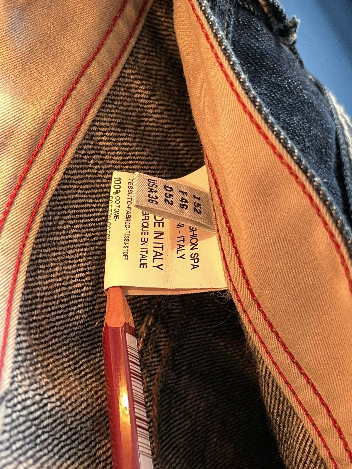 Marithe + Francois Girbaud Marithe Francois Girbaud Wide Jeans Size US 36 / EU 52 - 22 Thumbnail