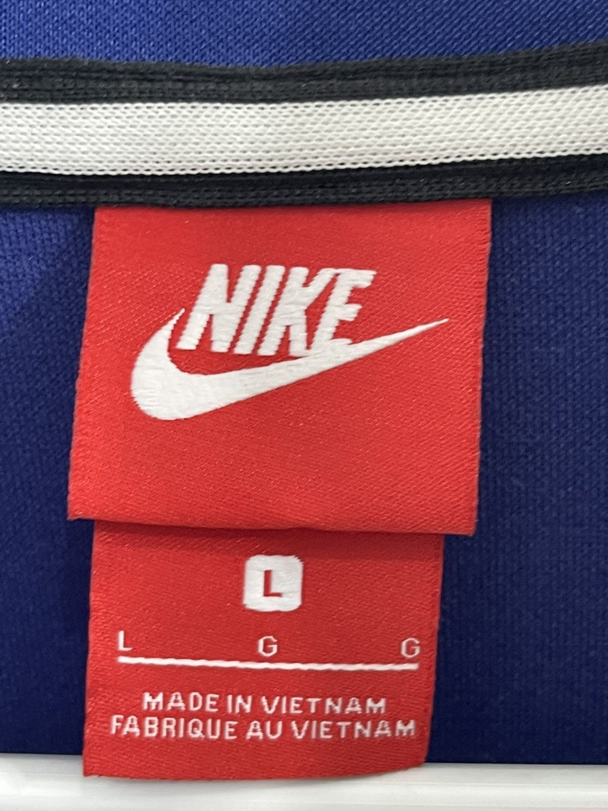 Nike Nike Blue Track Jacket Size US L / EU 52-54 / 3 - 4 Thumbnail