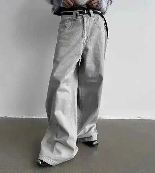 Japanese Brand Fashion Dragging Skater Baggy Jeans Unisex Size US 32 / EU 48 - 1 Thumbnail