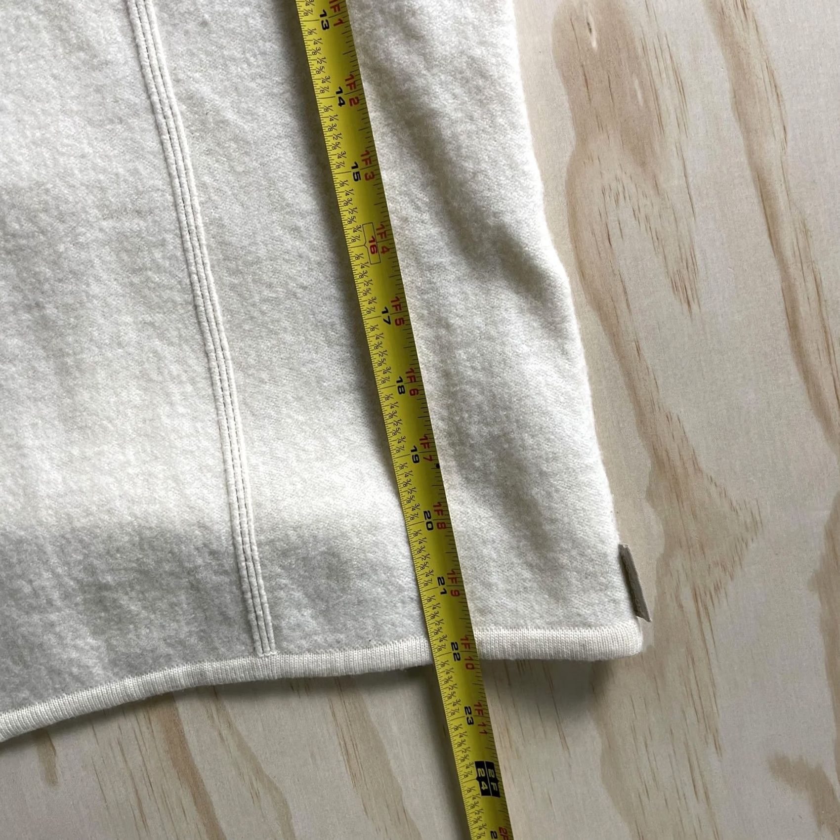 Vintage Woolrich Womens XL White 100% Wool Mock Neck Full Zip Knit Vest Shirt Sweater Vest Size XL / US 12-14 / IT 48-50 - 7 Thumbnail