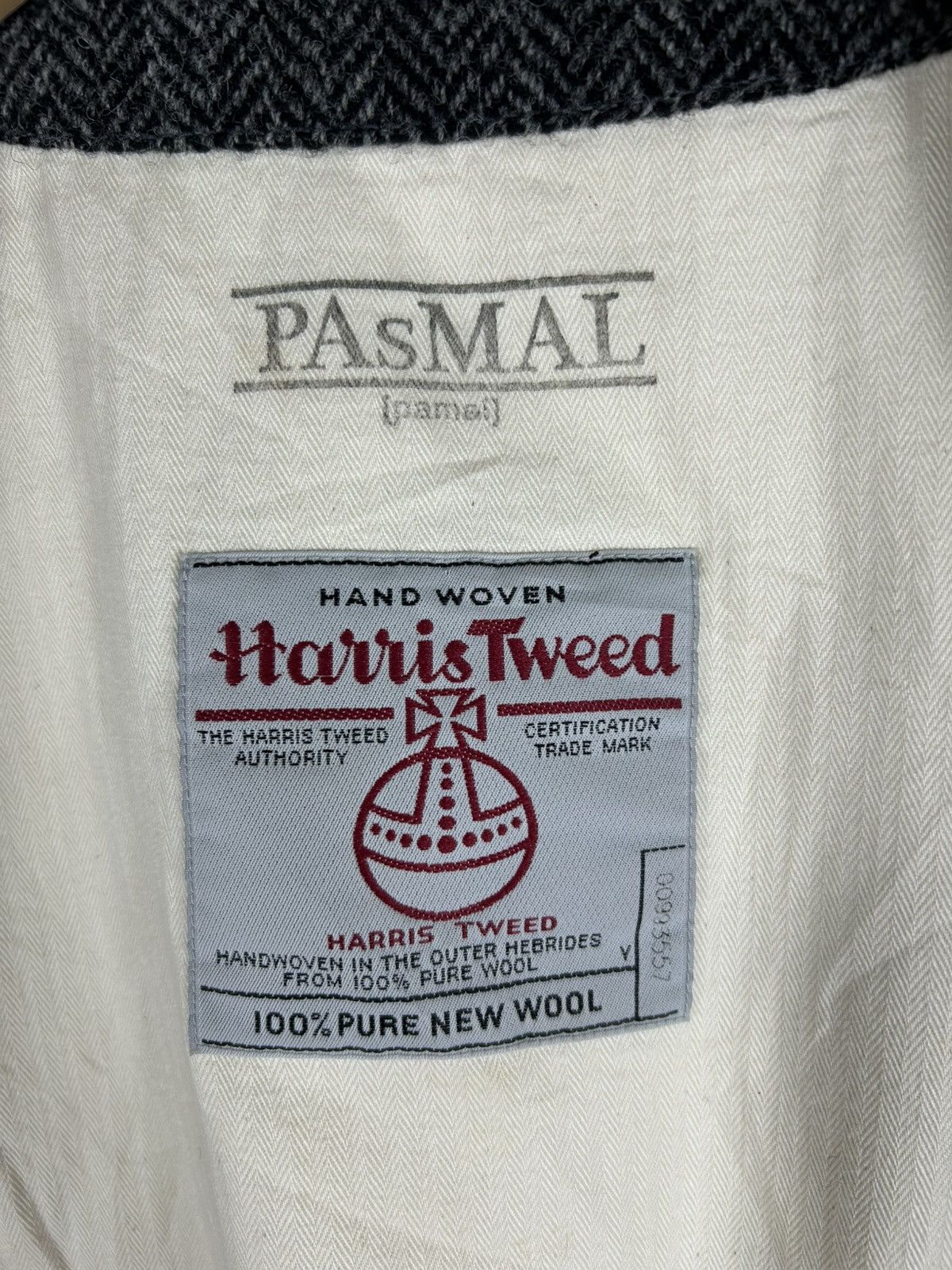 Freewheelers × Harris Tweed ⚡️Vintage PasMal Harris Tweed Workers Style Vest Size US S / EU 44-46 / 1 - 9 Thumbnail