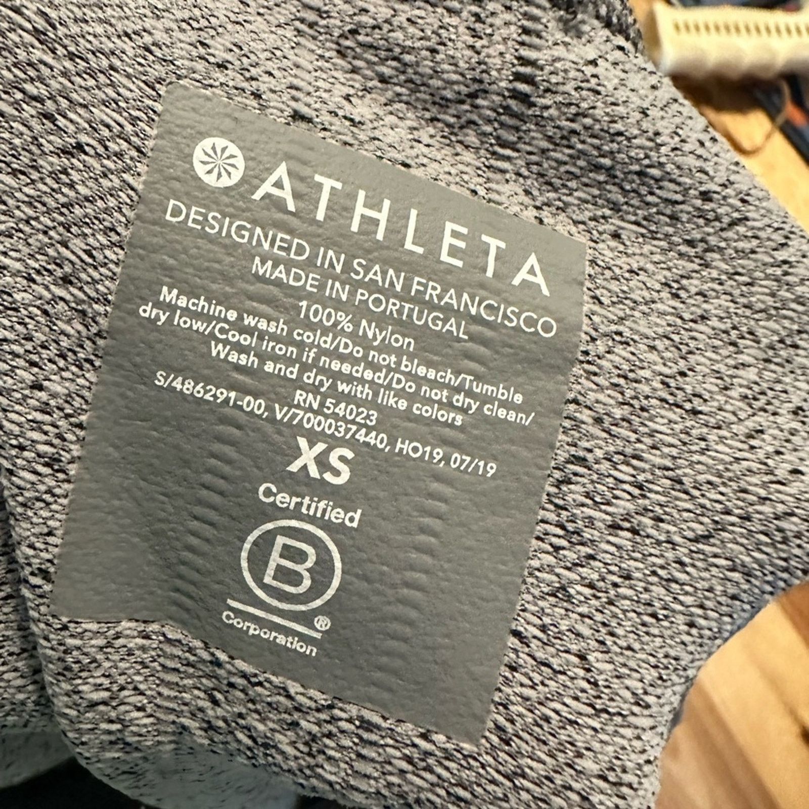 Athleta Athleta Grey Speed light Heather Top Size XS / US 0-2 / IT 36-38 - 5 Thumbnail