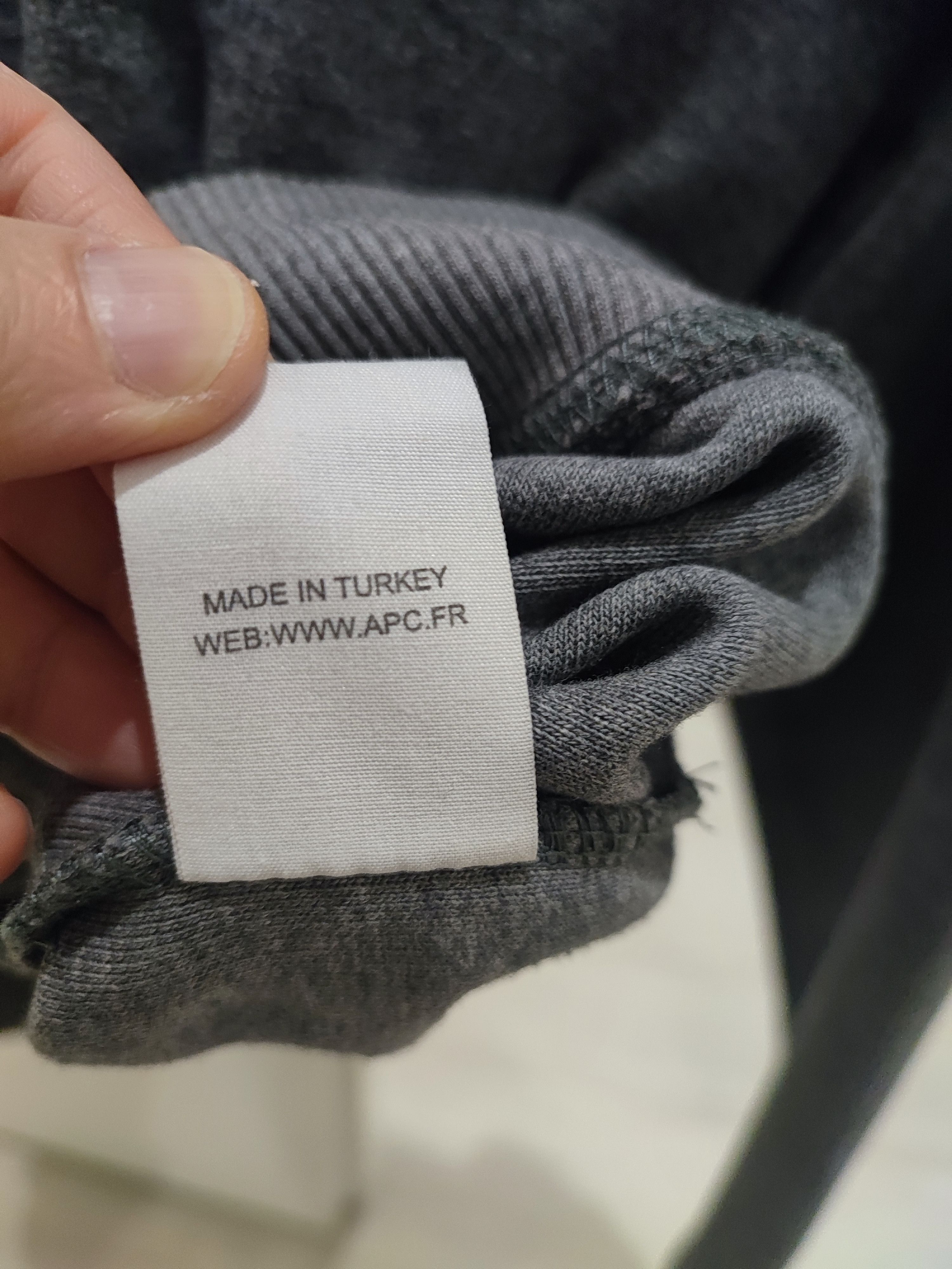 A.P.C. A. P. C. heather grey knit Size US S / EU 44-46 / 1 - 5 Thumbnail