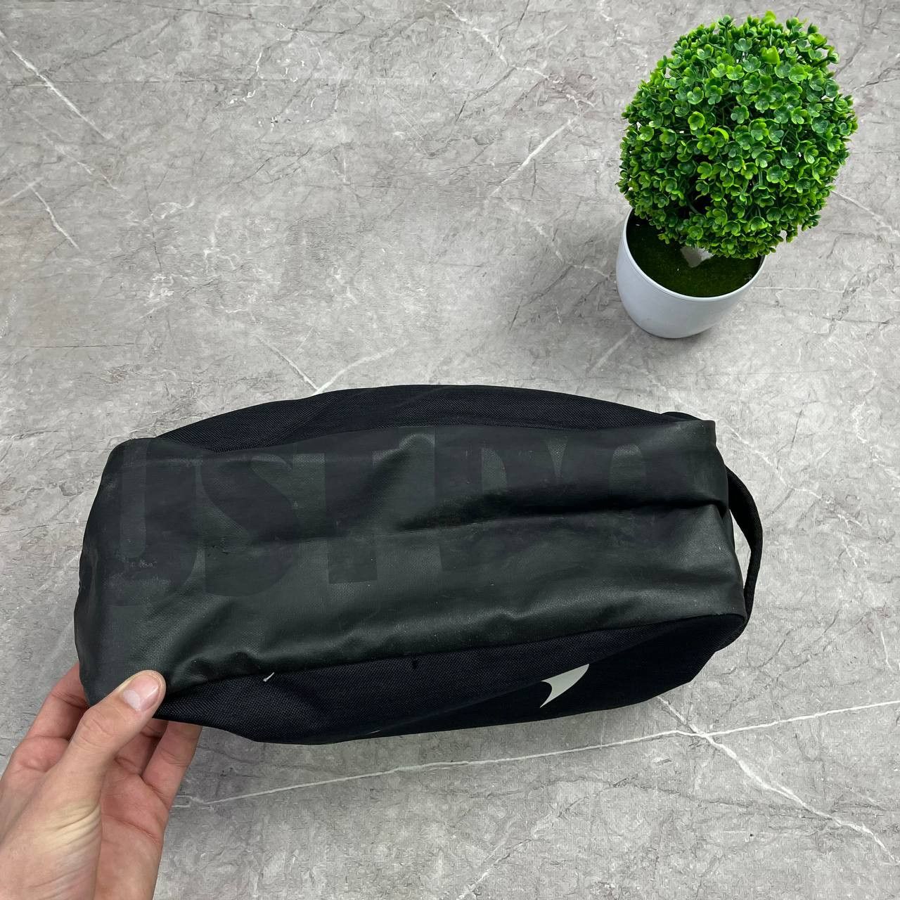 Nike Nike Big Logo Brasilia Shoes Black/White Bag Size ONE SIZE - 7 Thumbnail