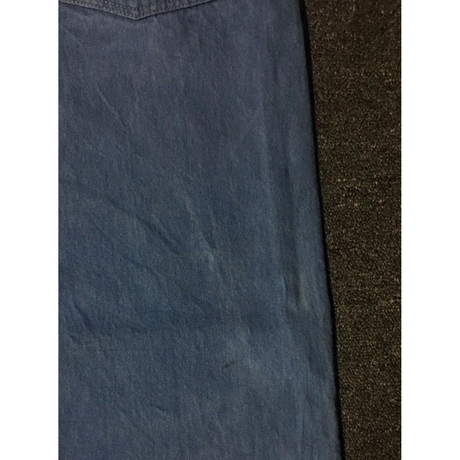 Levi's Levi's 501XX Faded Button Fly Jeans 38 Jeans Men Blue Denim Distressed 90s Vintage Straight Jeans Mens Size US 38 / EU 54 - 5 Thumbnail