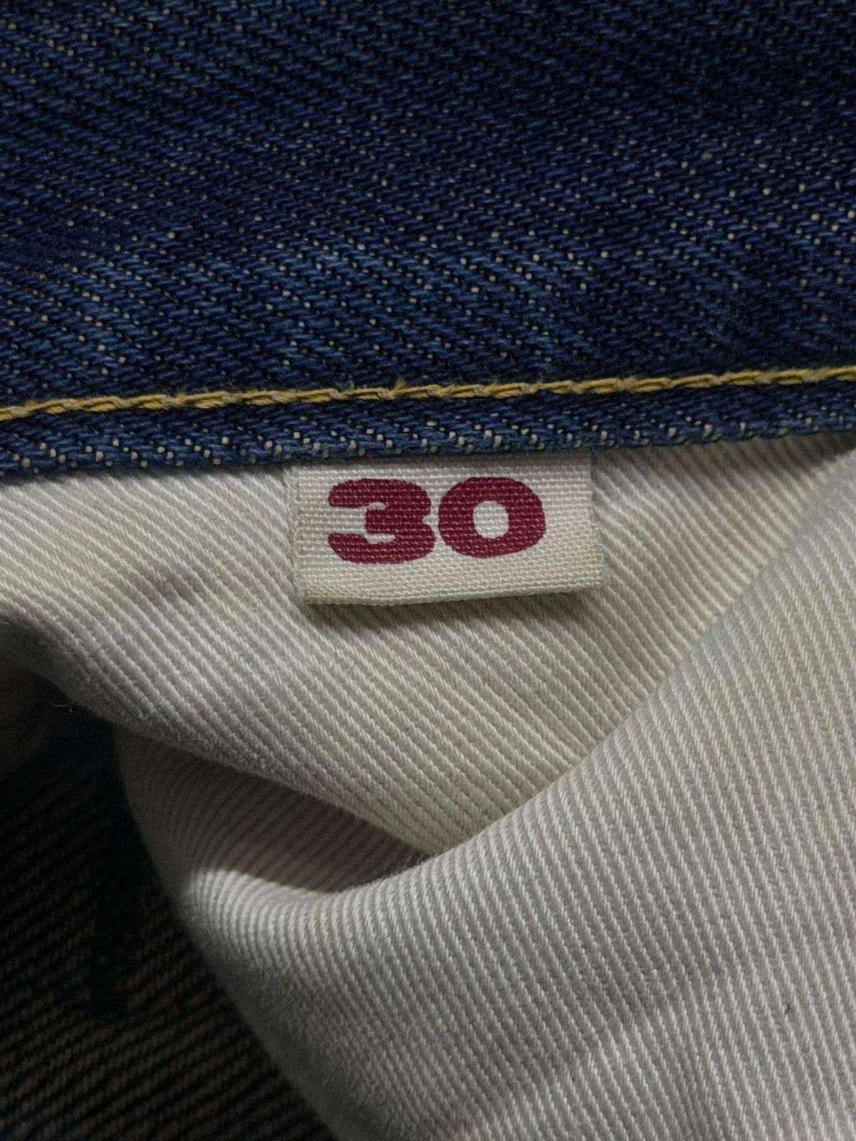 Blue Blue Japan Vintage Blue Blue Japan Selvedge Denim Jeans | W29 Size US 29 - 15 Thumbnail