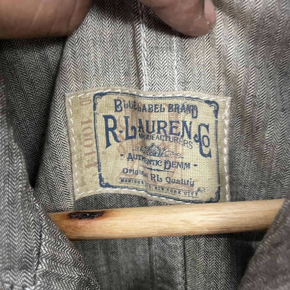 Ralph Lauren Vintage Ralph Lauren Denim Trench Coat Size S / US 4 / IT 40 - 6 Thumbnail
