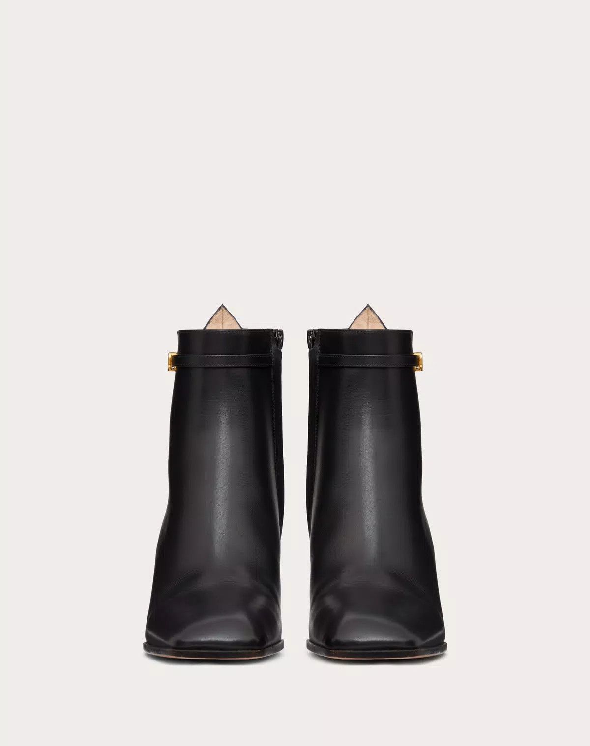 Valentino o1s1wg111125 Tan-Go Ankle Boots in Nero Size US 6.5 / IT 36.5 - 4 Thumbnail