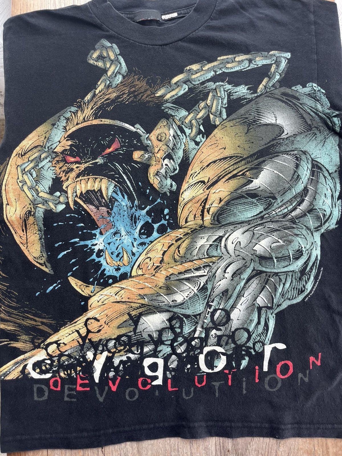 Vintage Vintage Spawn CYGOR 1997’s Todd McFarlane T-shirt Size US S / EU 44-46 / 1 - 6 Thumbnail
