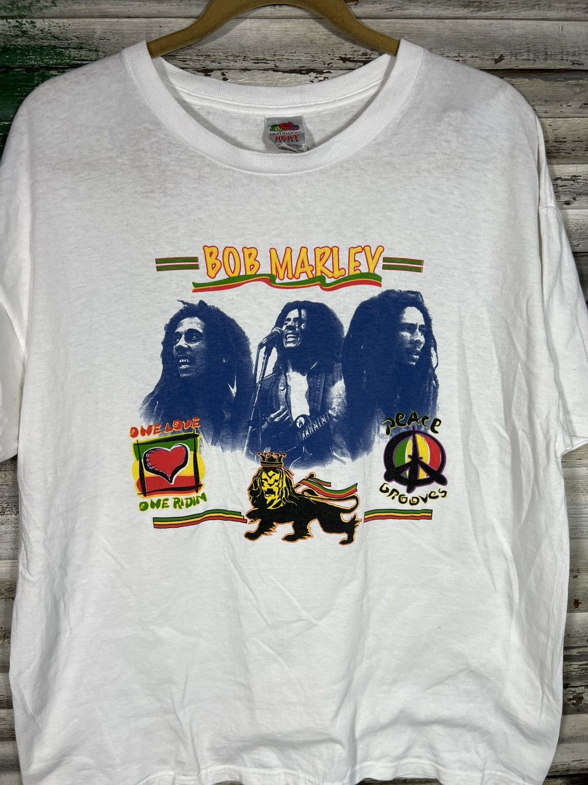 Vintage Vintage Bob Marley Shirt Size US XL / EU 56 / 4 - 2 Thumbnail