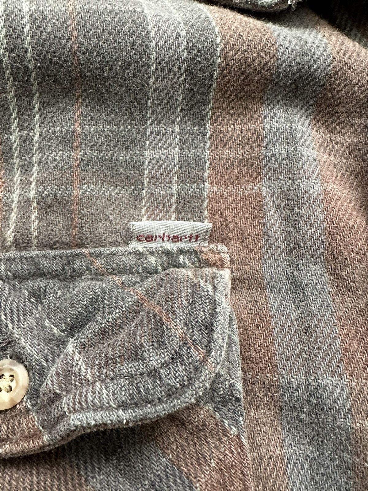 Carhartt Vintage Carhartt Outdoor Wear Flannel Size US XL / EU 56 / 4 - 4 Thumbnail