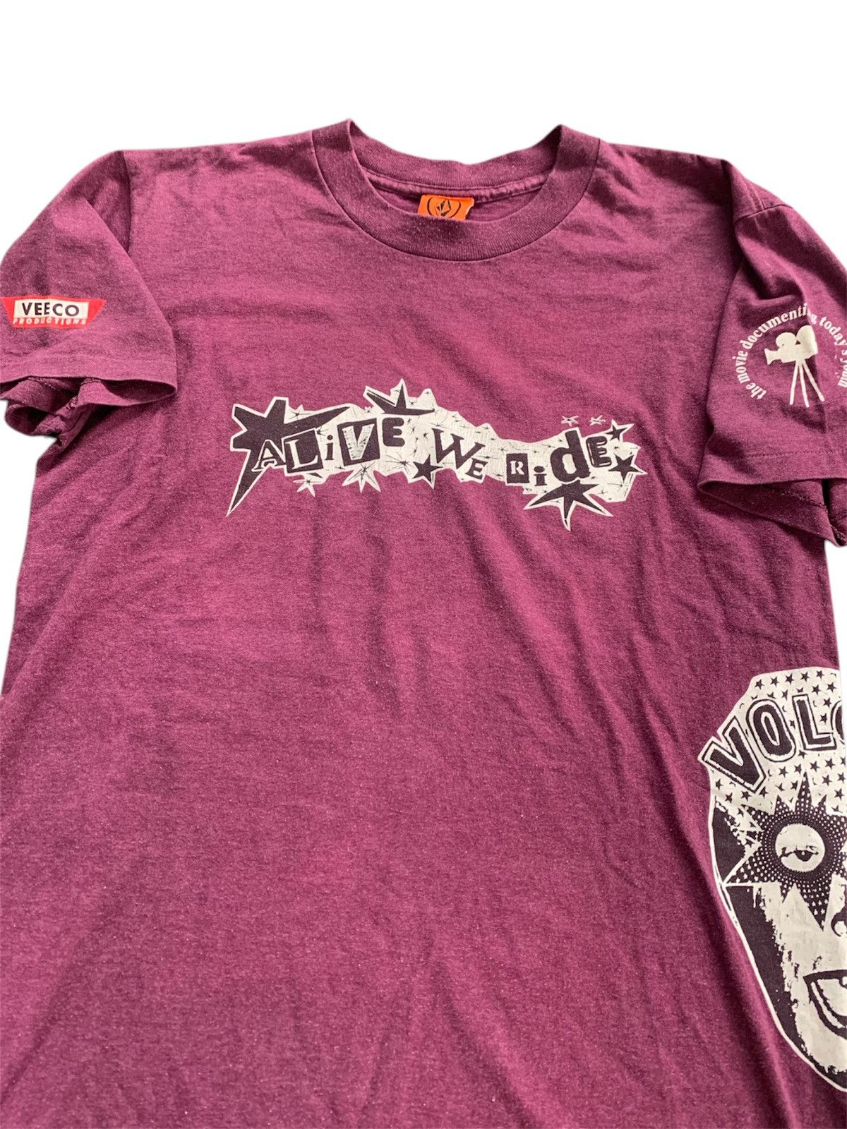 Vintage × Volcom Vintage 2000s Volcom The Anarchy Continues Tee Size US M / EU 48-50 / 2 - 1 Thumbnail
