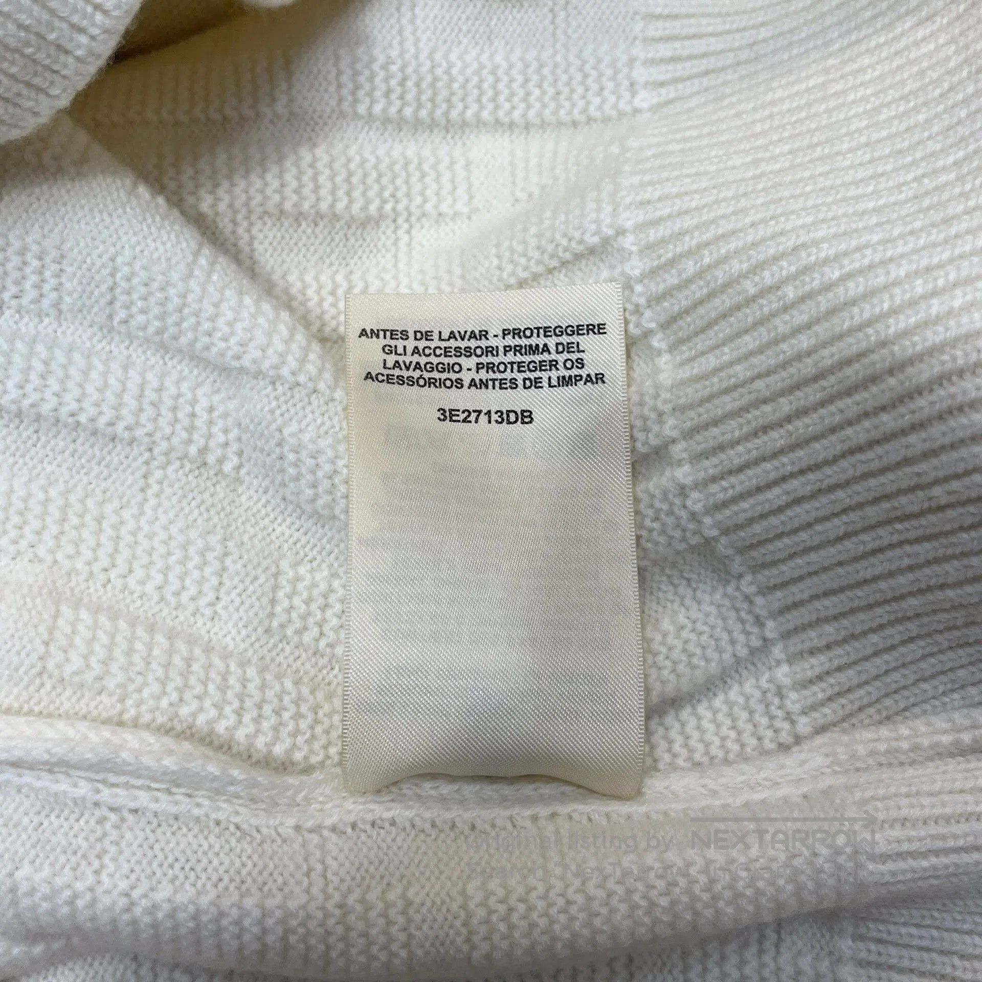 Hermes Hermes 23SS White Knit Cardigan Size36. Size US S / EU 44-46 / 1 - 7 Thumbnail