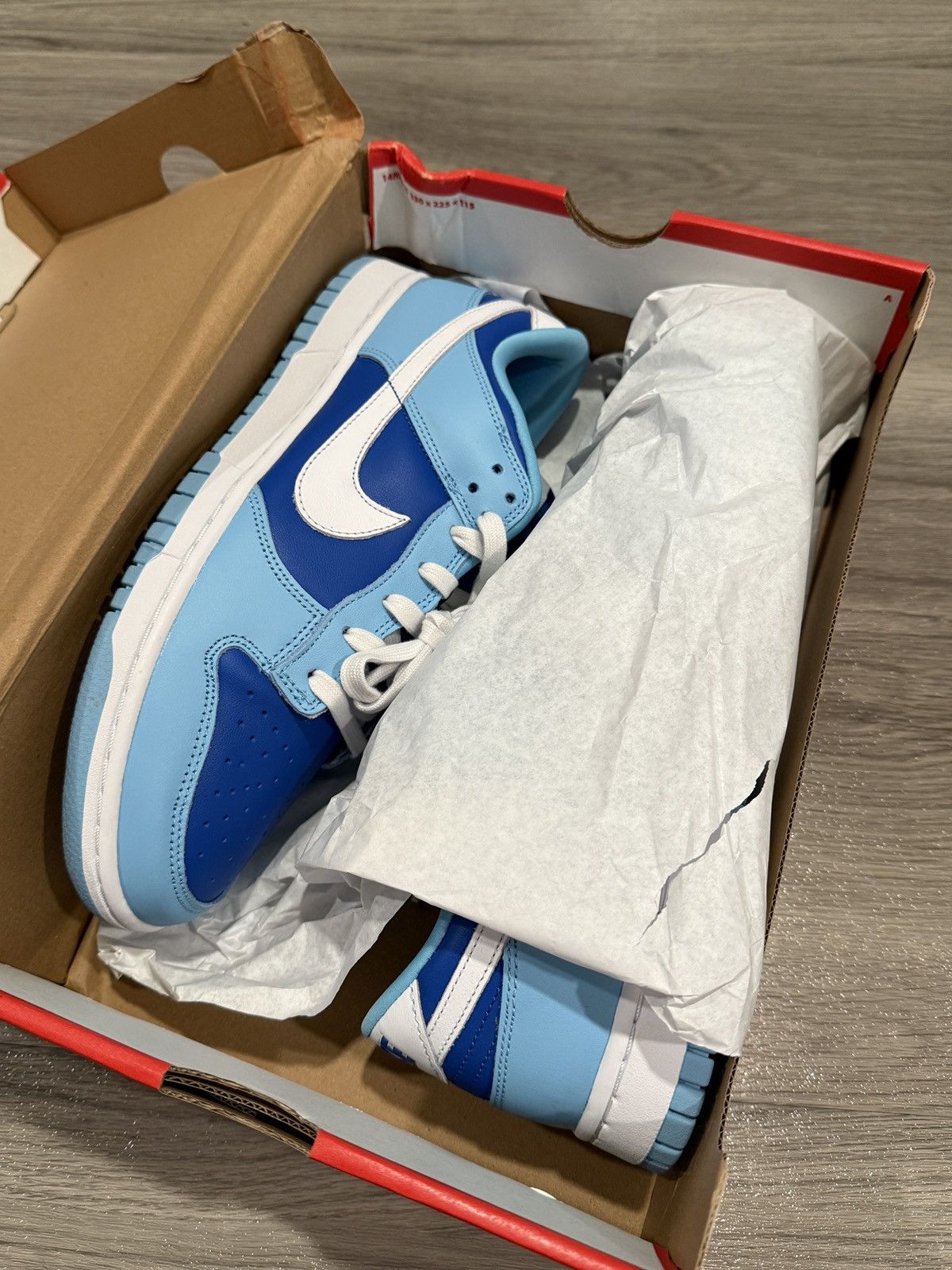 Nike nike dunk low blue Size US 10 / EU 43 - 1 Thumbnail