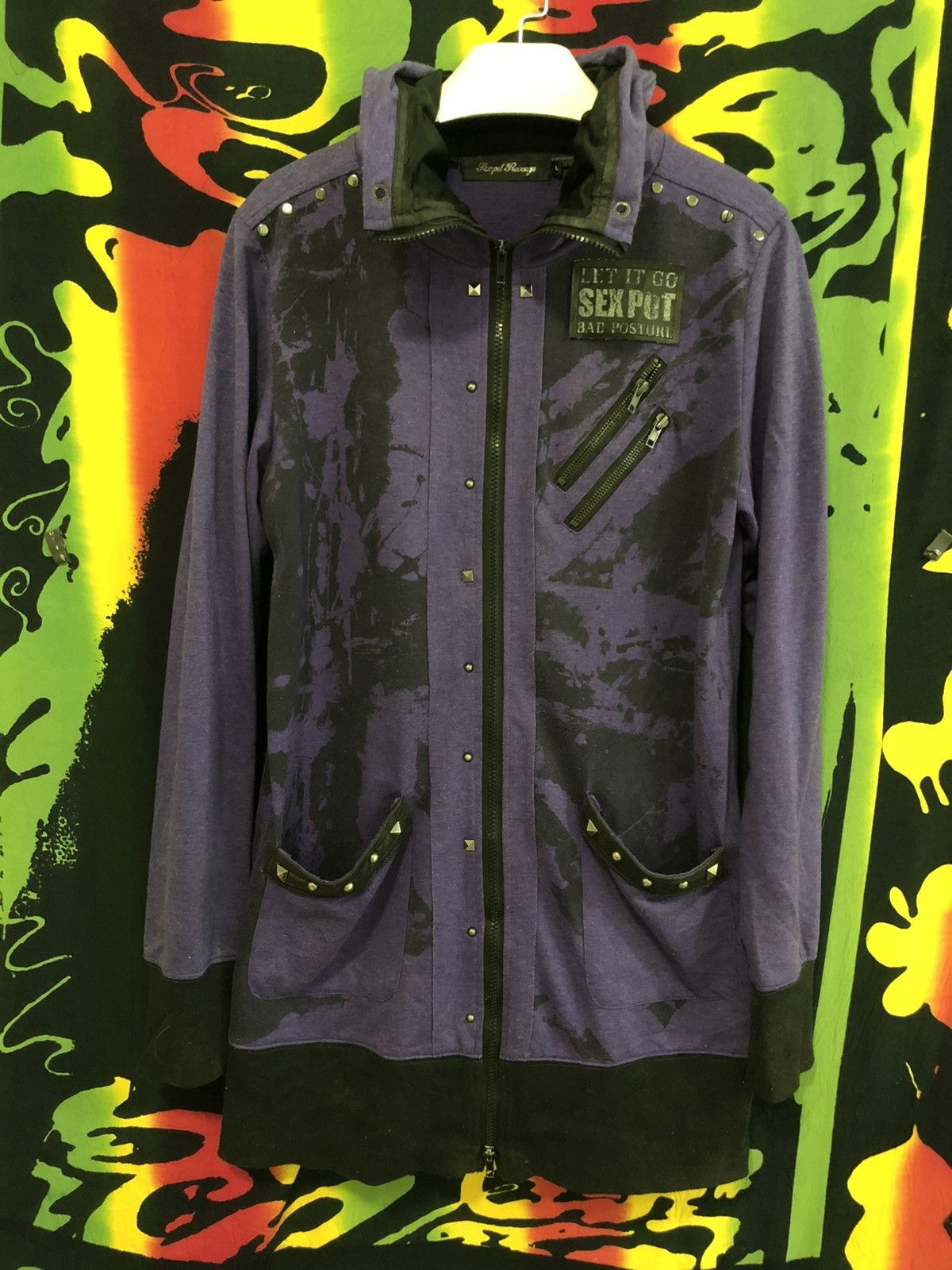 If Six Was Nine × Japanese Brand × Punk and Yo Sexpot Revenge long sweater Size US L / EU 52-54 / 3 - 1 Thumbnail