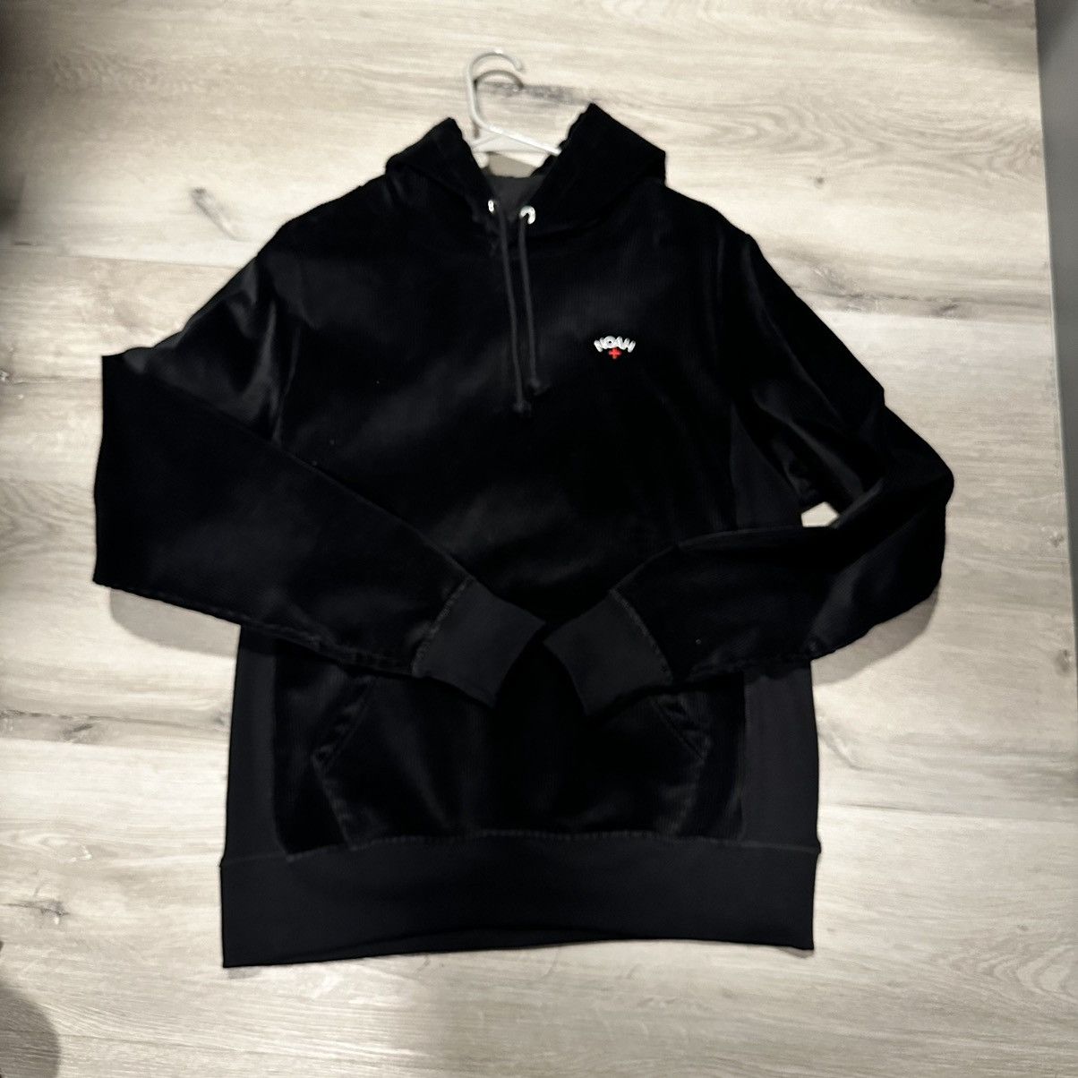Noah Noah FW22 Corduroy Hoodie — Black | Grailed