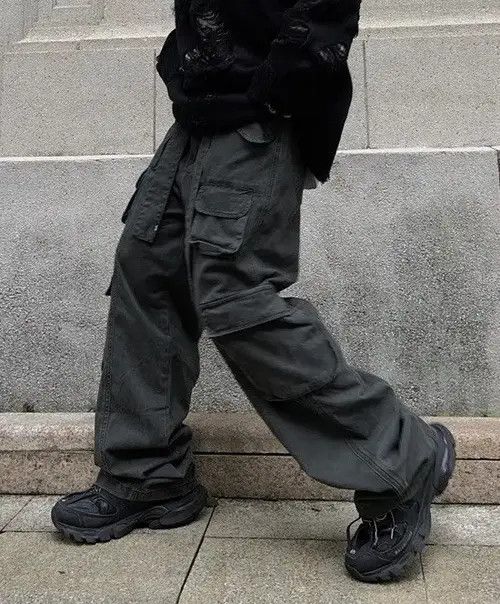 VIBE Multi pocket utility grunge cargo pants Size US 34 / EU 50 - 4 Thumbnail