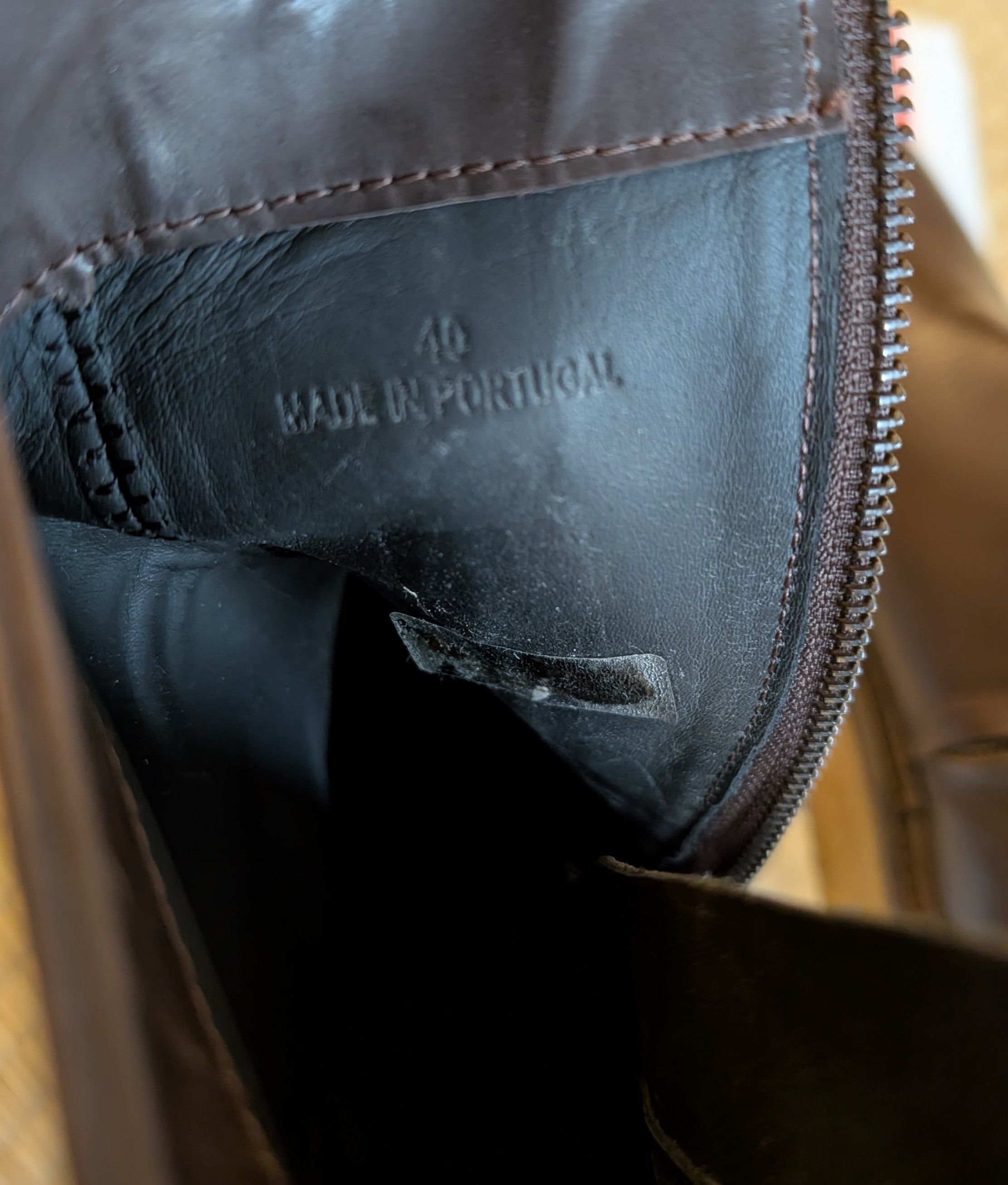 Soeur LNWOT Soeur Texas Boot Dark Brown Leather Made in Portugal Size US 9 / IT 39 - 6 Thumbnail