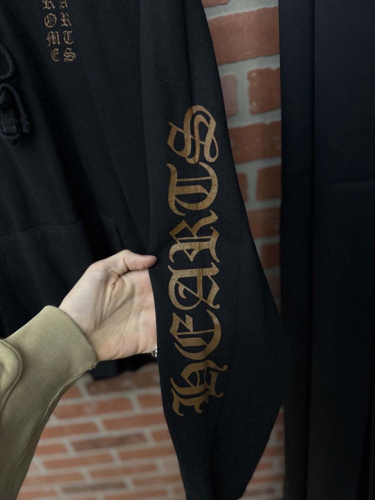 Chrome Hearts Medium - Authentic Chrome Hearts Mens Black Brown Hoodie Size US M / EU 48-50 / 2 - 3 Thumbnail