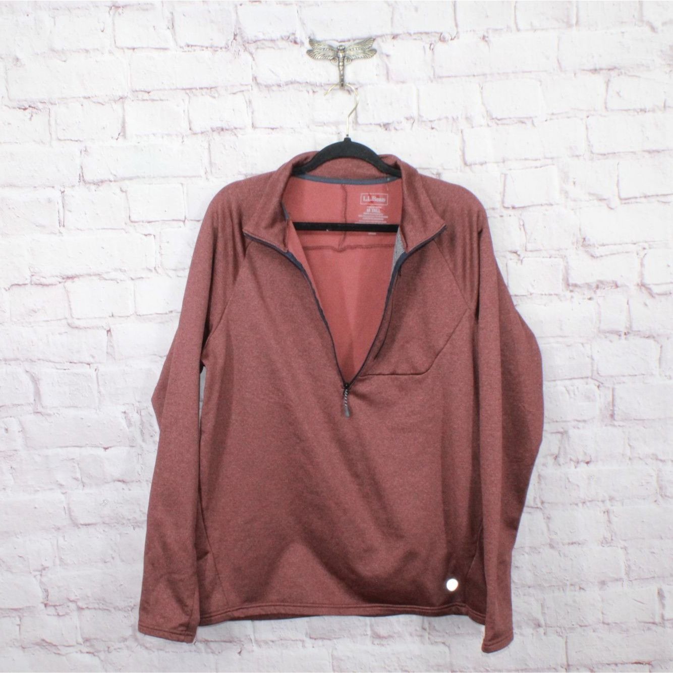 L.L. Bean LL Bean Men's Mountain Fleece Half Zip Size M Tall Size US M / EU 48-50 / 2 - 7 Thumbnail