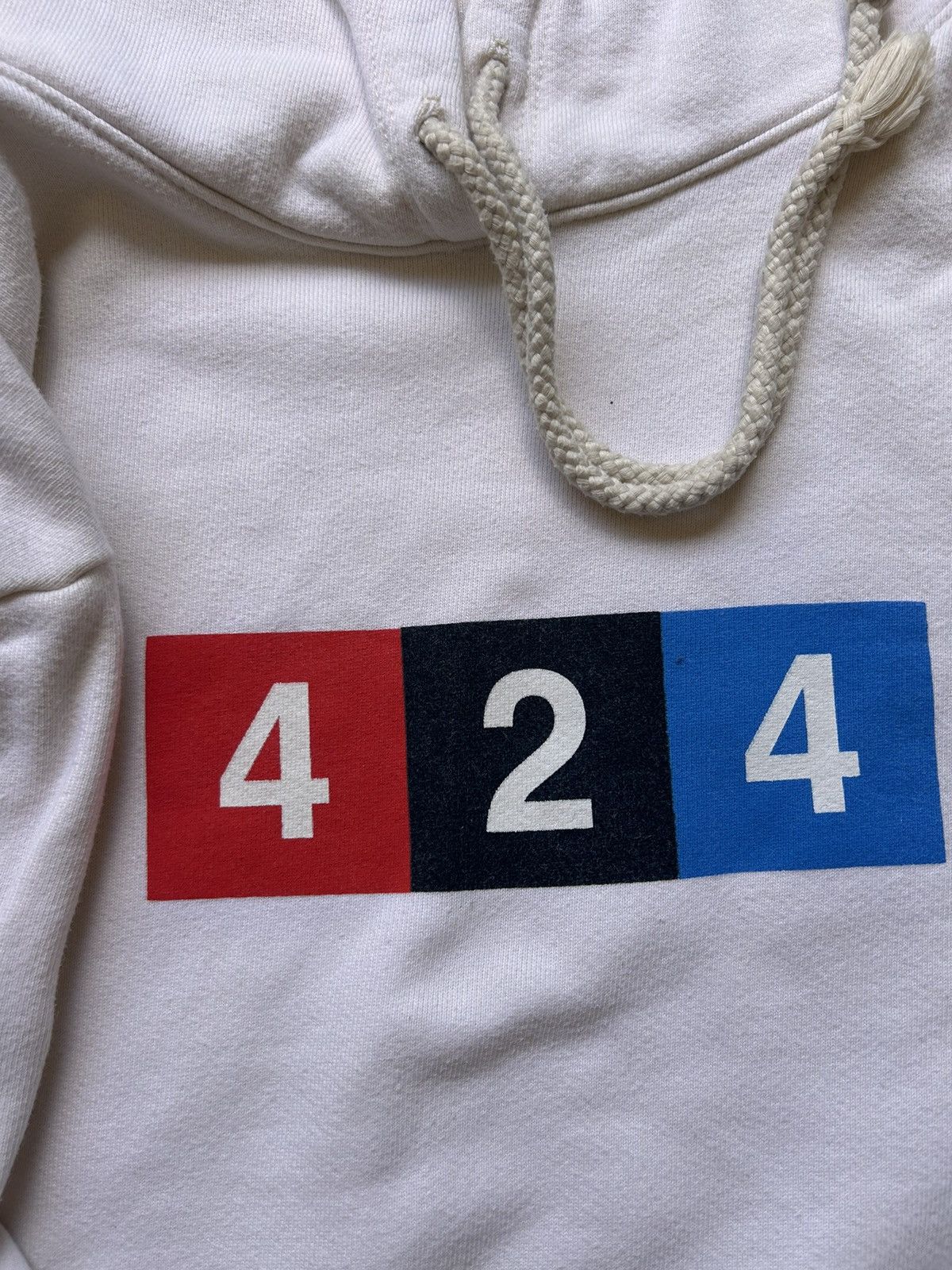 424 2018 424 on Fairfax White hoodie Size US L / EU 52-54 / 3 - 3 Thumbnail