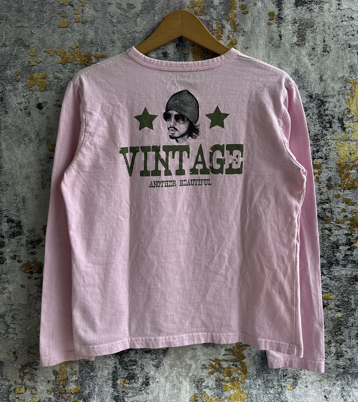 20471120 VINTAGE NOBLESSE HOMME & RUMOR LONG SLEEVE BAND ROCK STYLE Size US M / EU 48-50 / 2 - 4 Thumbnail