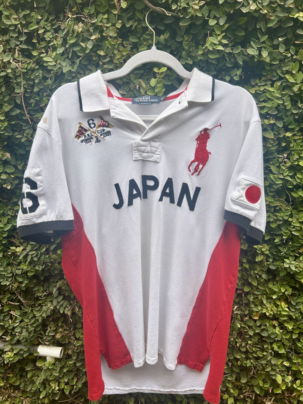 Polo Ralph Lauren Polo Ralph Lauren, Japan #6 Big Pony, Exclusive Vintage Polo Size US L / EU 52-54 / 3 - 1 Thumbnail