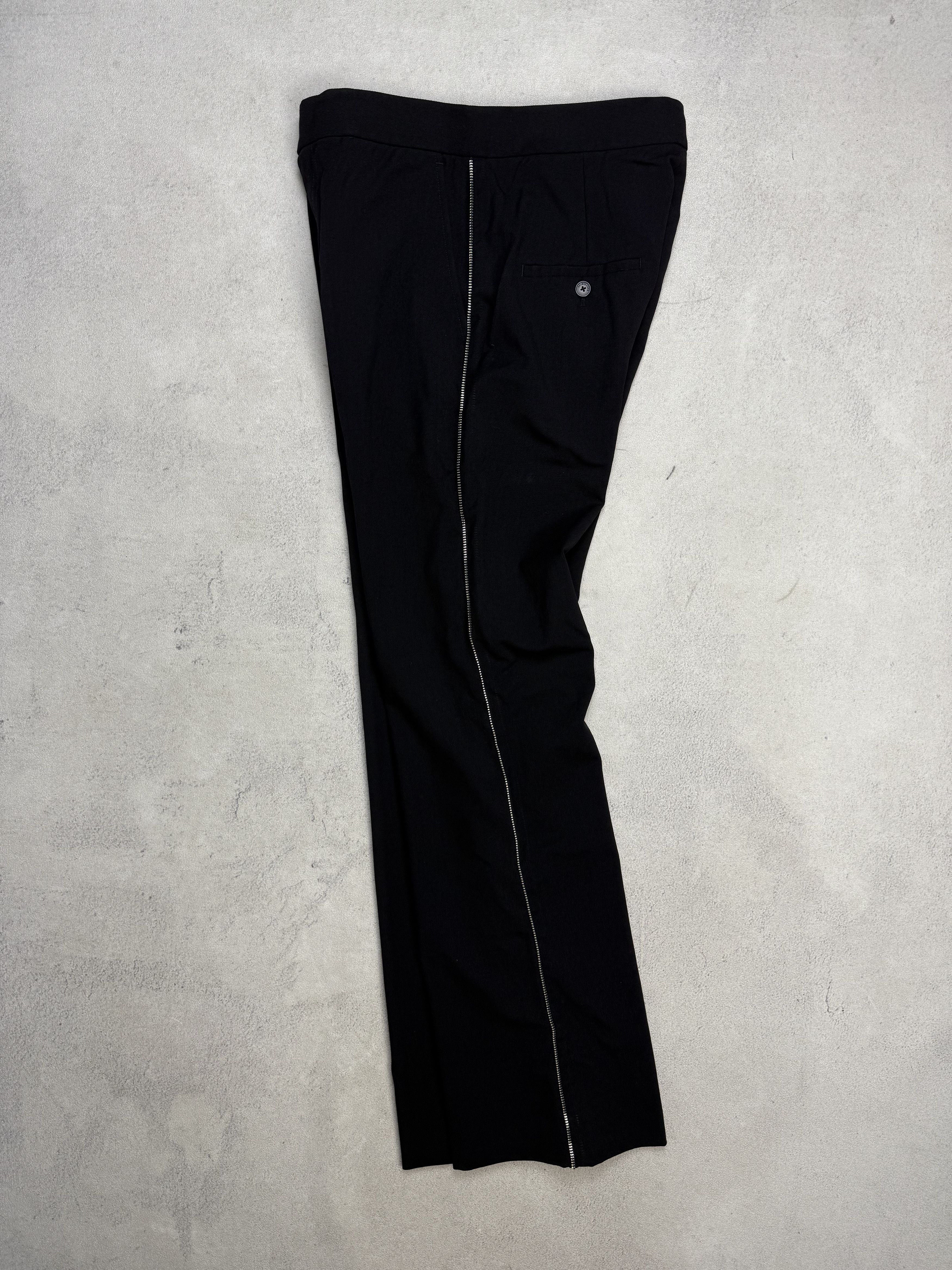 Helmut Lang Helmut Lang Side Zipper Wool Pants Size 4 Size 30" / US 8 / IT 44 - 2 Thumbnail