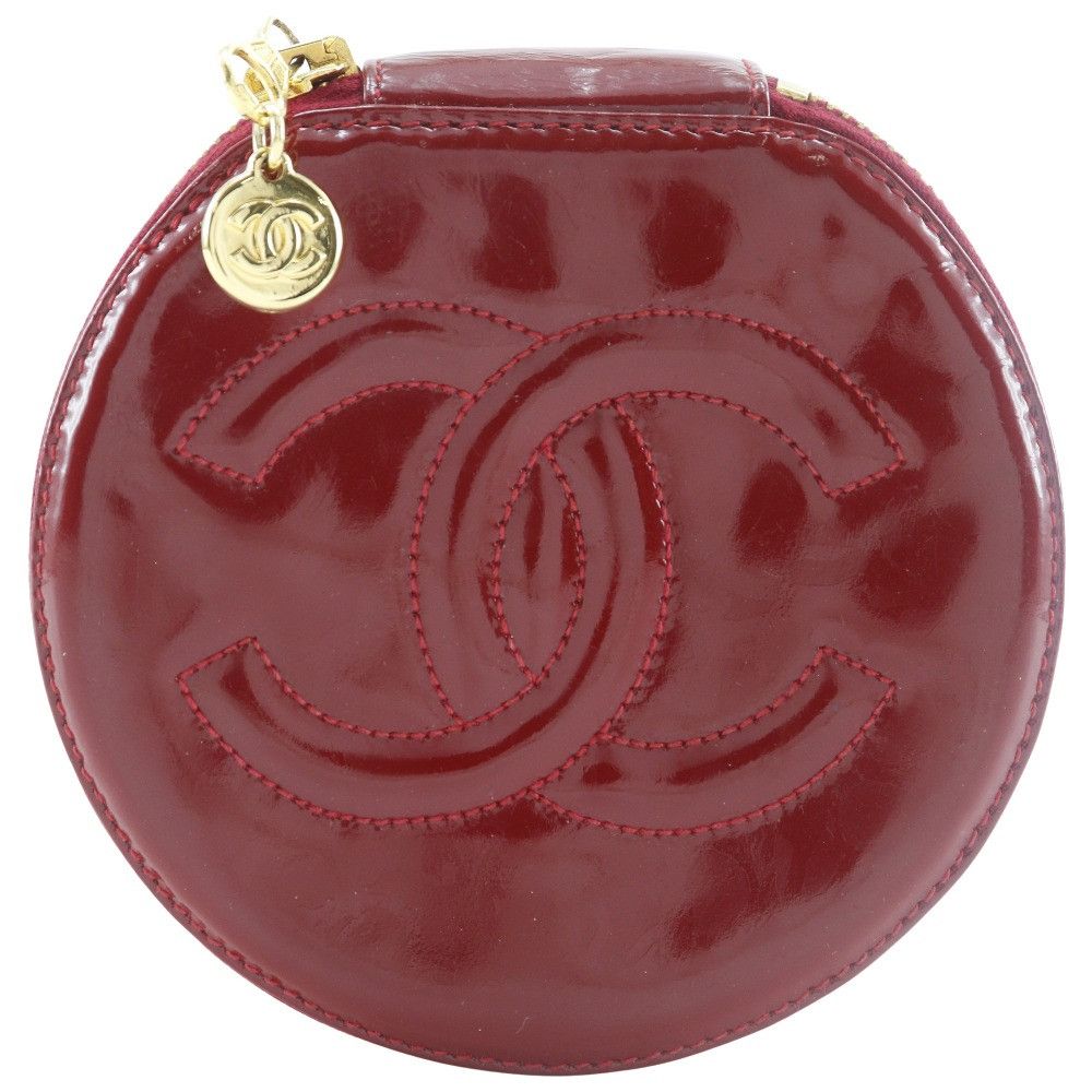 Chanel Chanel Chanel Coco Mark Enamel Jewelry Case Pouch Enamel Other DUTY FREE for USA Size ONE SIZE - 1 Thumbnail