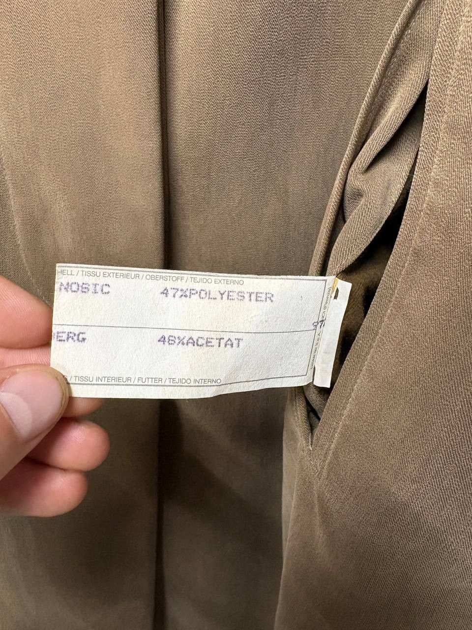 Allegri Allegri mens trench coat size 46 / L - XL Size US L / EU 52-54 / 3 - 9 Thumbnail