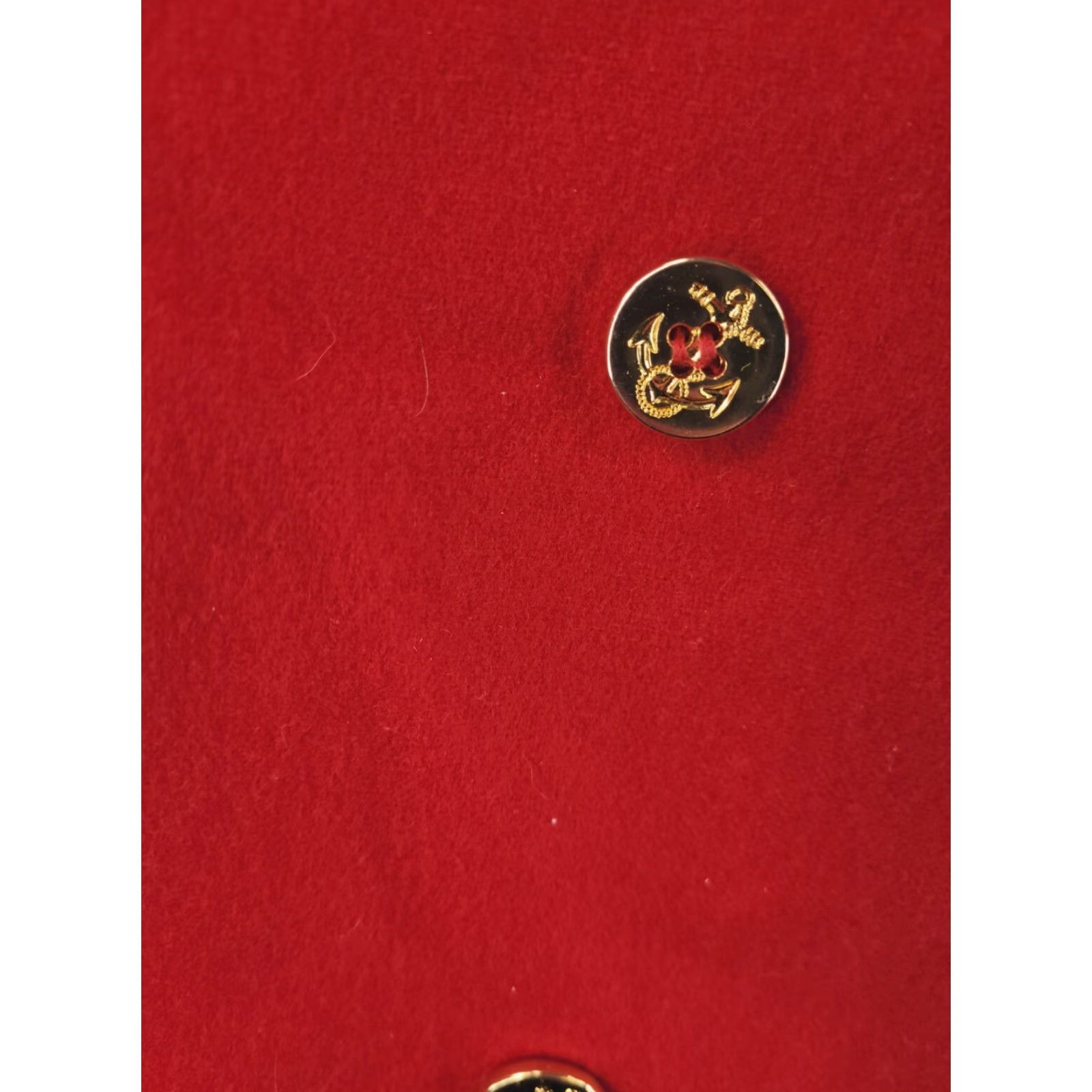 Pendleton Pendleton Coat Womens 12 Red Wool Long Double Breasted Made in USA Size XL / US 12-14 / IT 48-50 - 6 Thumbnail
