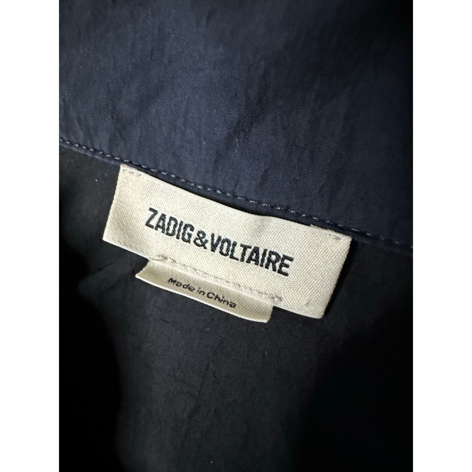 Zadig & Voltaire Zadig & Voltaire Men's Windbreaker Jacket Blue Colorblock XS Size US XS / EU 42 / 0 - 2 Thumbnail