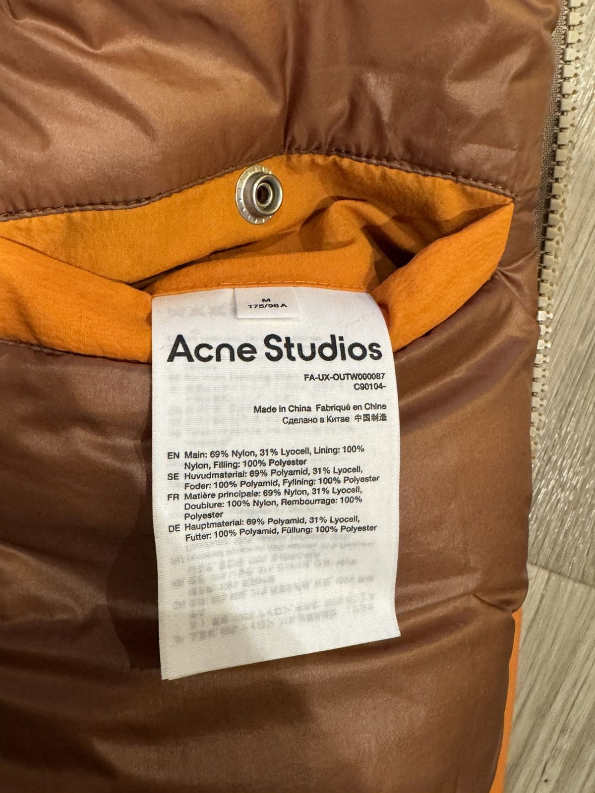 Acne Studios Acne Studios Puffer vest Size US M / EU 48-50 / 2 - 5 Thumbnail