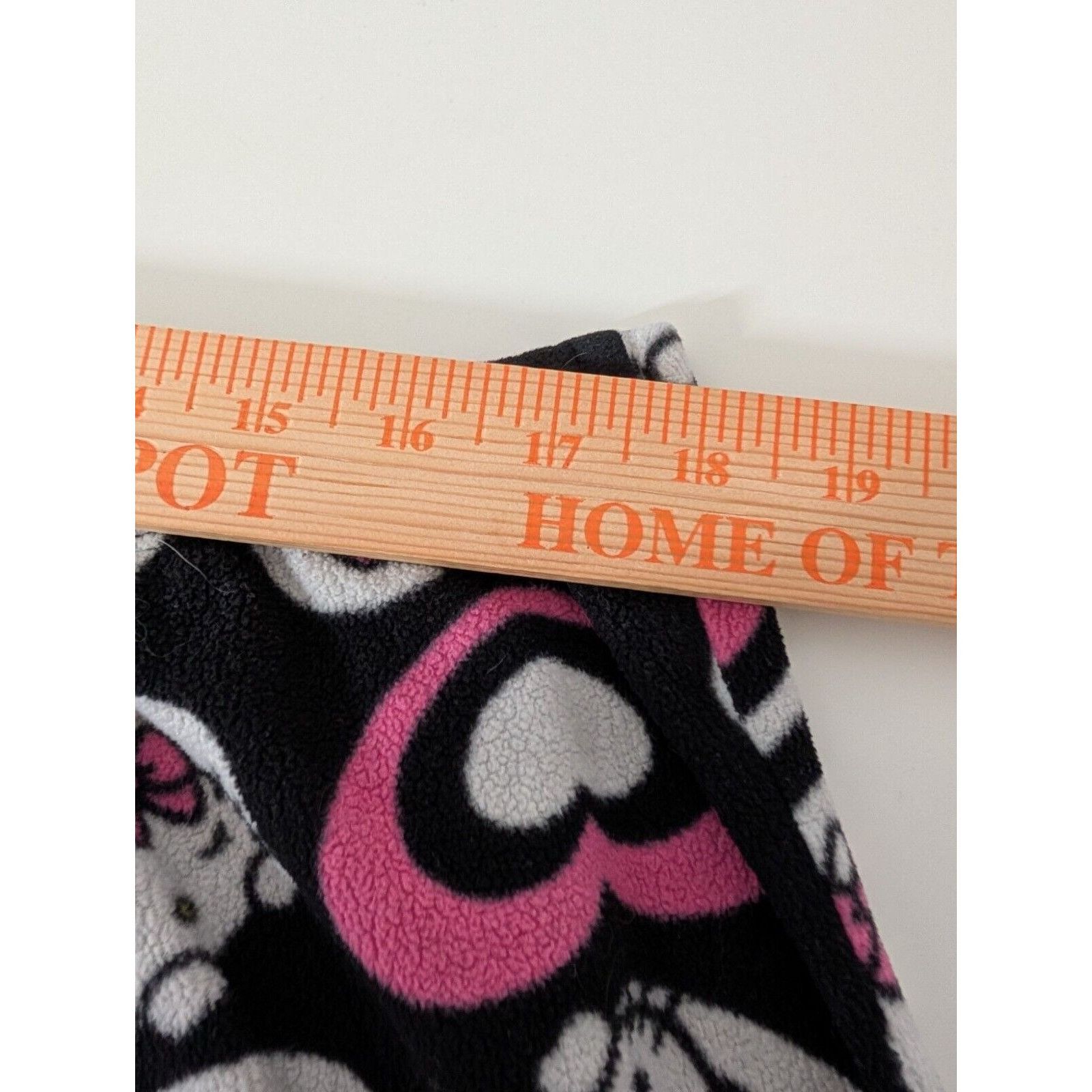 Designer Sanrio Hello Kitty Heart Fleece PJ Pants Womens Size 2X Size 36" / US 14 / IT 50 - 9 Thumbnail