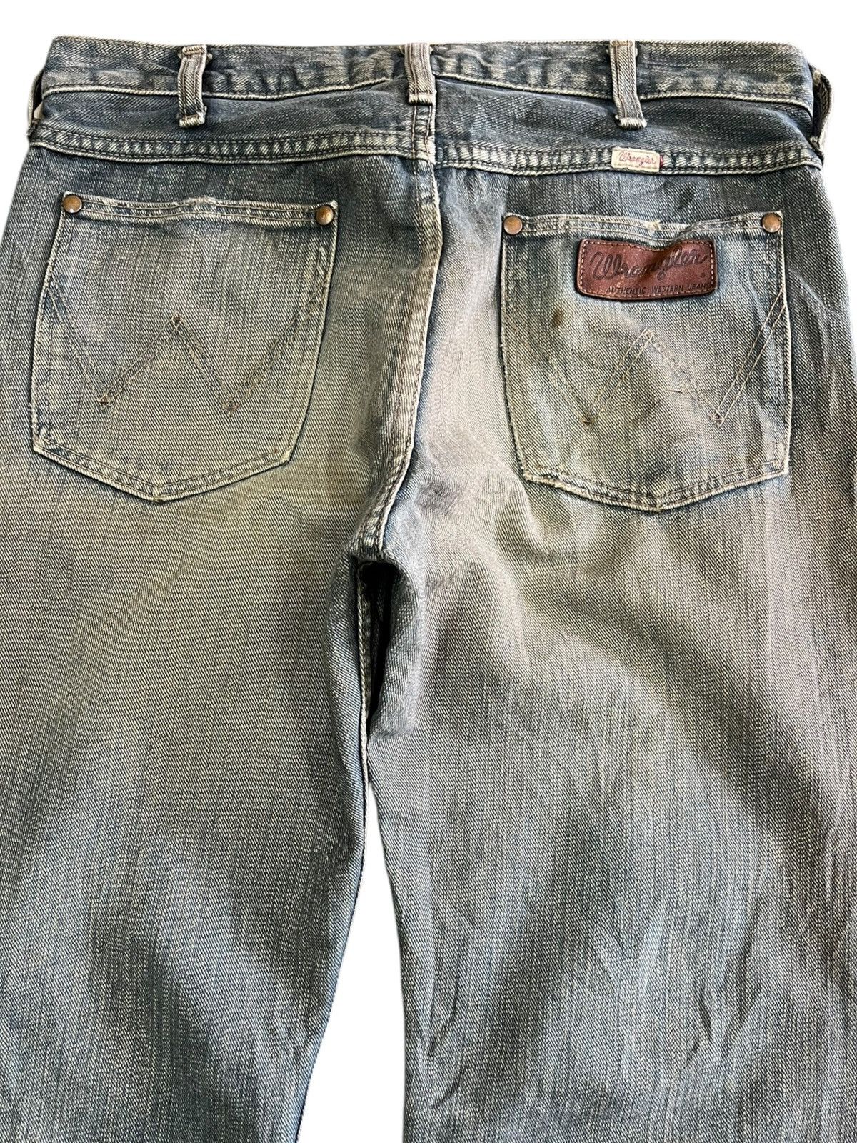 Japanese Brand × Wrangler Vintage Wrangler Mudwash Sanforized Denim Size US 33 - 6 Thumbnail