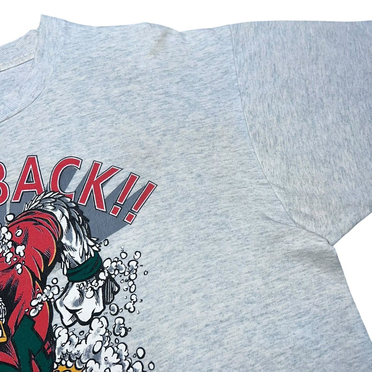 NCAA Vintage 1990s NCAA Miami Hurricanes Season Were Back 3D Tee Size US XL / EU 56 / 4 - 6 Thumbnail