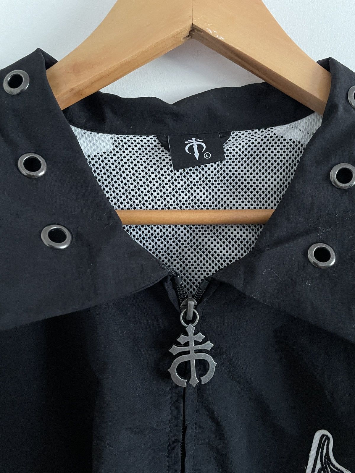 Drop Dead Clothing EMBROIDERED 2 LAYER NYLON JACKET Size US L / EU 52-54 / 3 - 11 Thumbnail