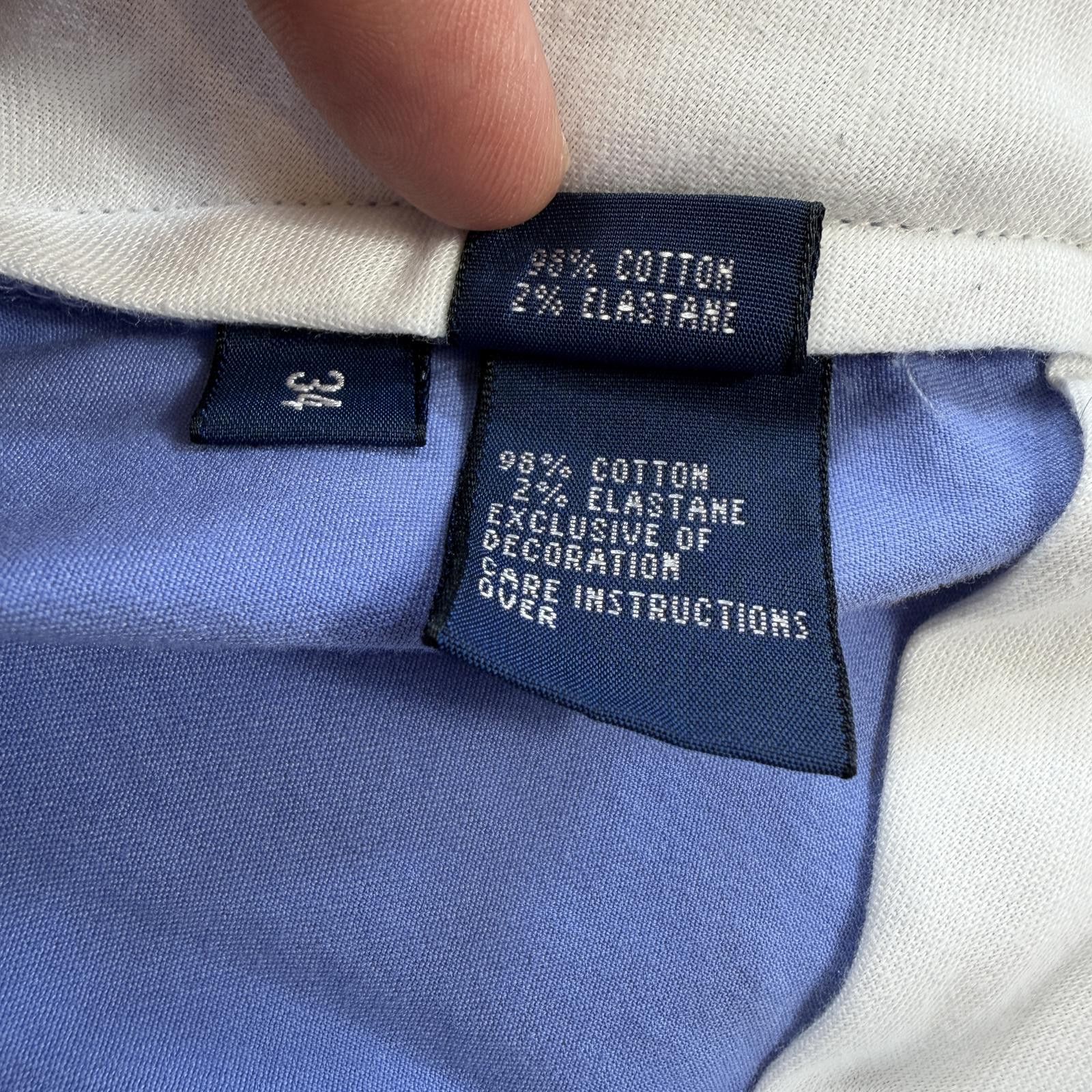 Polo Ralph Lauren Polo Golf Ralph Lauren Fairway Fit Twill Stretch Blue Shorts Size US 34 / EU 50 - 10 Thumbnail