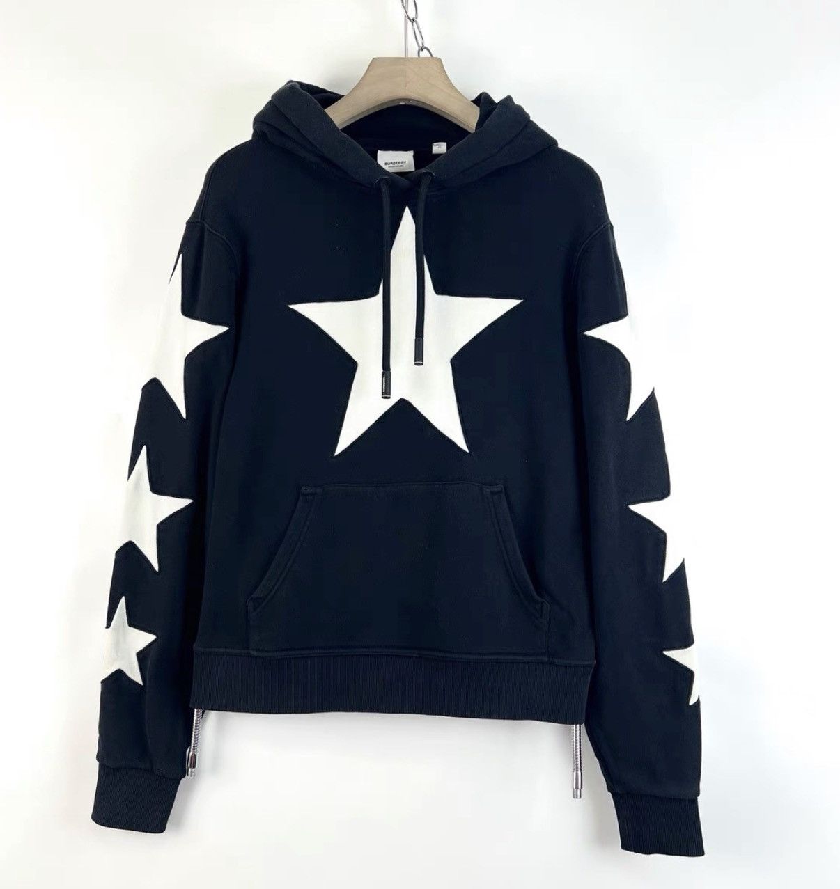 Burberry Burberry Unisex Star Pattern Cotton Hoodie K12 Size US XS / EU 42 / 0 - 1 Thumbnail