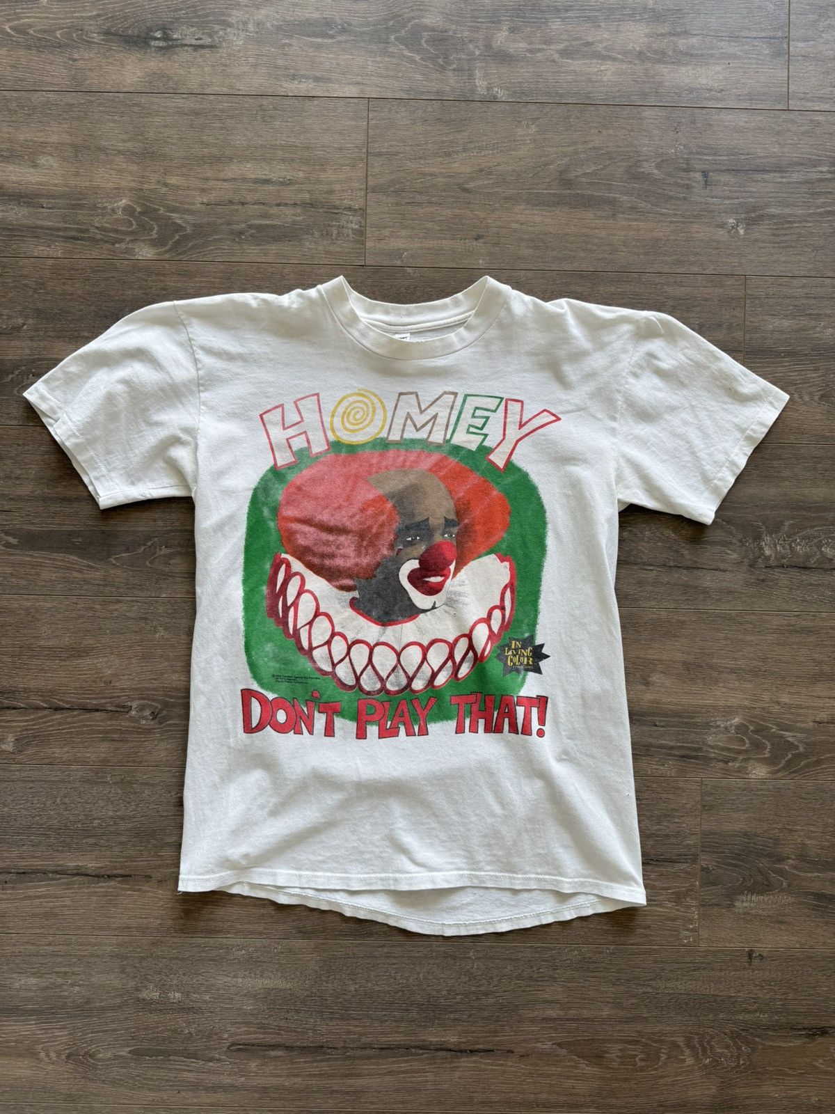 Other Vintage 90’s Living In Colour Homey The Clown T-Shirt Size US L / EU 52-54 / 3 - 1 Thumbnail