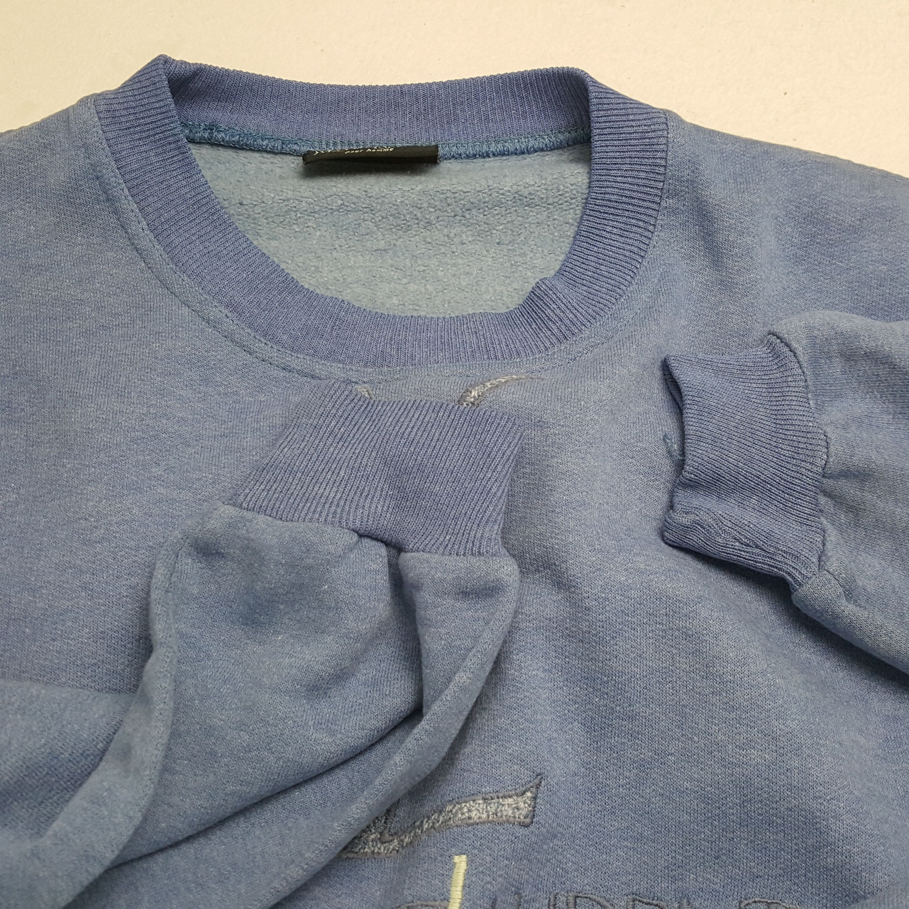 Vintage × Yves Saint Laurent YVES SAINT LAURENT Fashion Style Spellout Design Sweatshirt Size US L / EU 52-54 / 3 - 8 Thumbnail