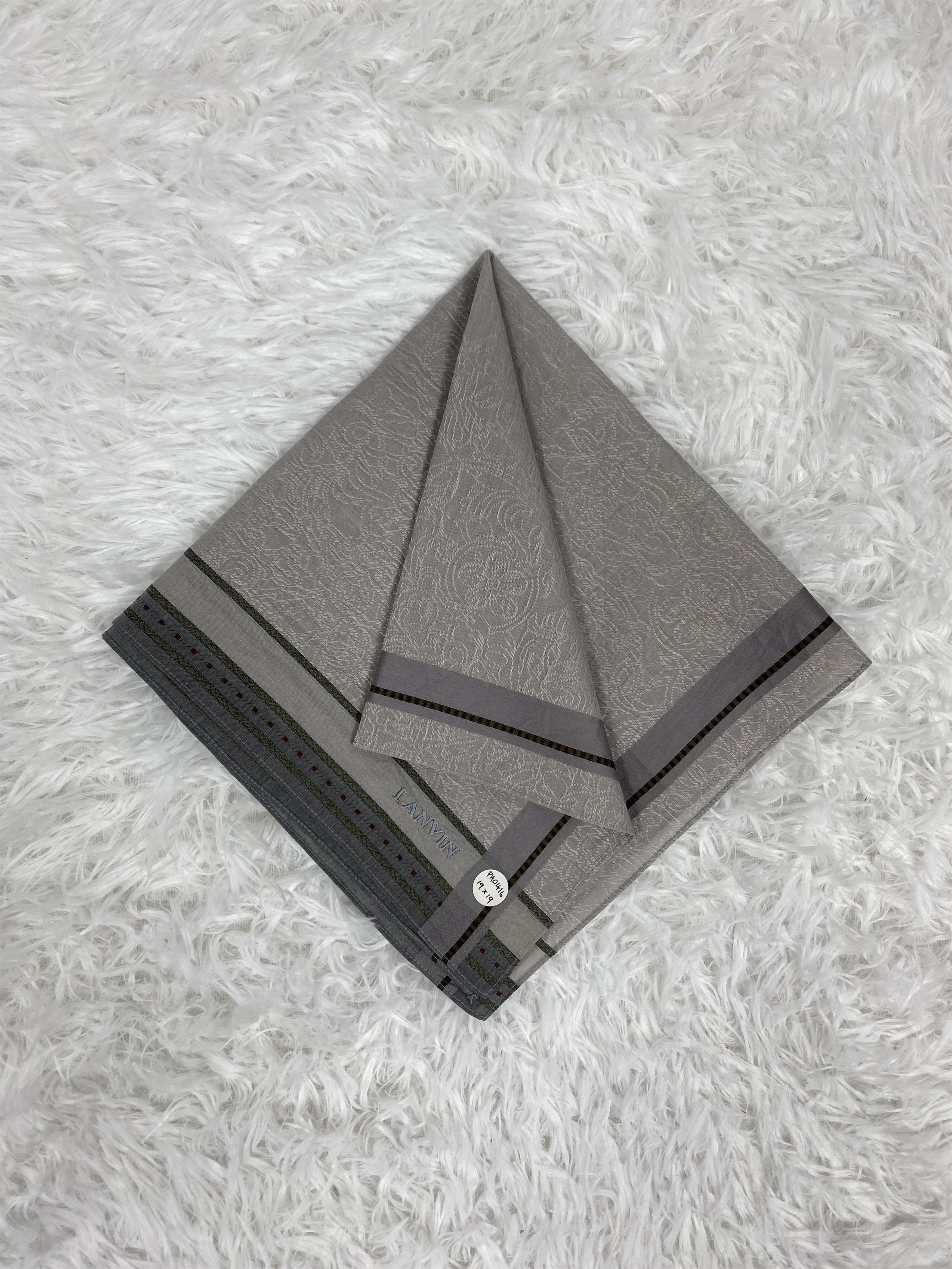 Lanvin Vintage Lanvin Handkerchief Neckerchief PH0416 Size ONE SIZE - 1 Thumbnail
