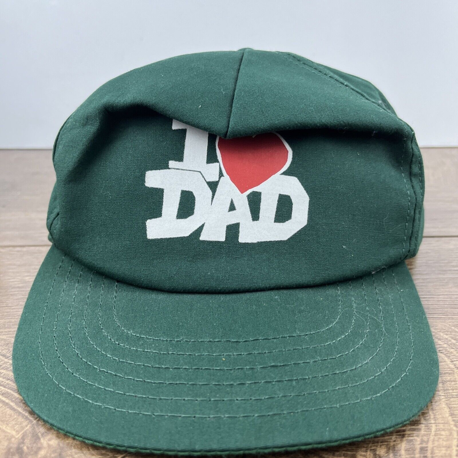 Other I Love Dad Hat Dad Heart Hat Green Hat Snapback Adjustable A Size ONE SIZE - 6 Thumbnail