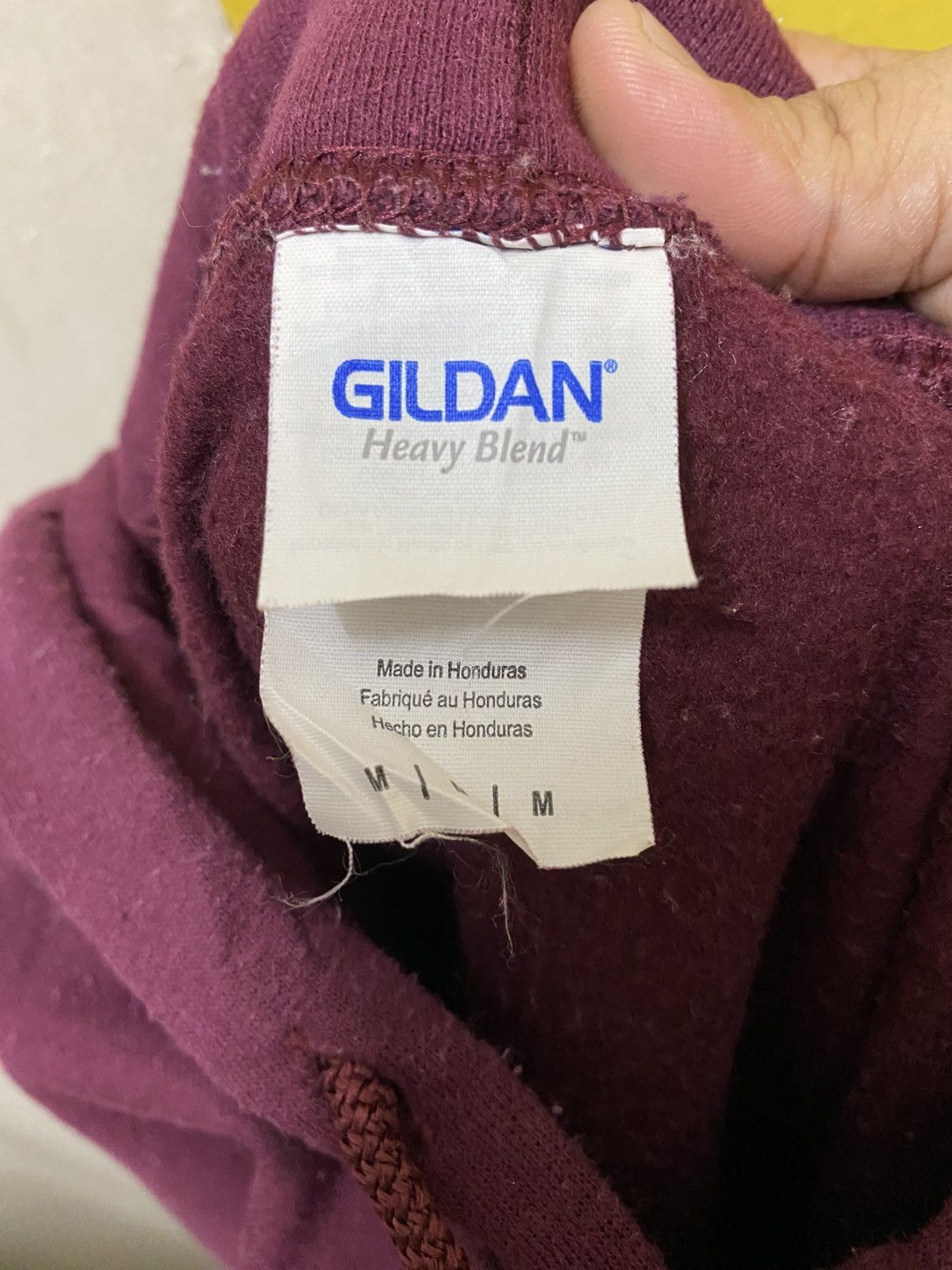 The Unbranded Brand Sophia Hoodie Maroon Colour Pullover Size US M / EU 48-50 / 2 - 4 Thumbnail